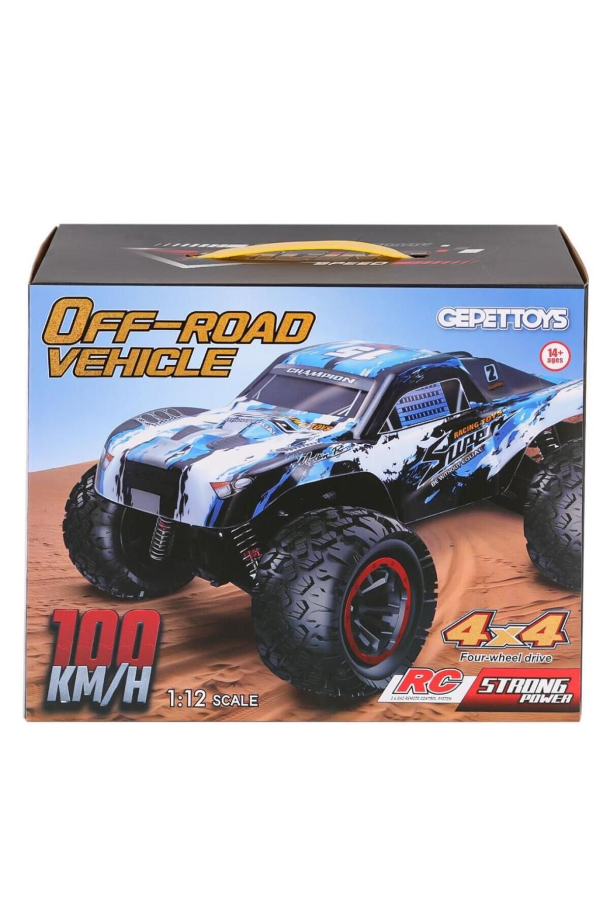 NW NessiWorld Nessiworld AJ22-19 Kumandalı 1:12 100km/h Off Road Araba 4x4