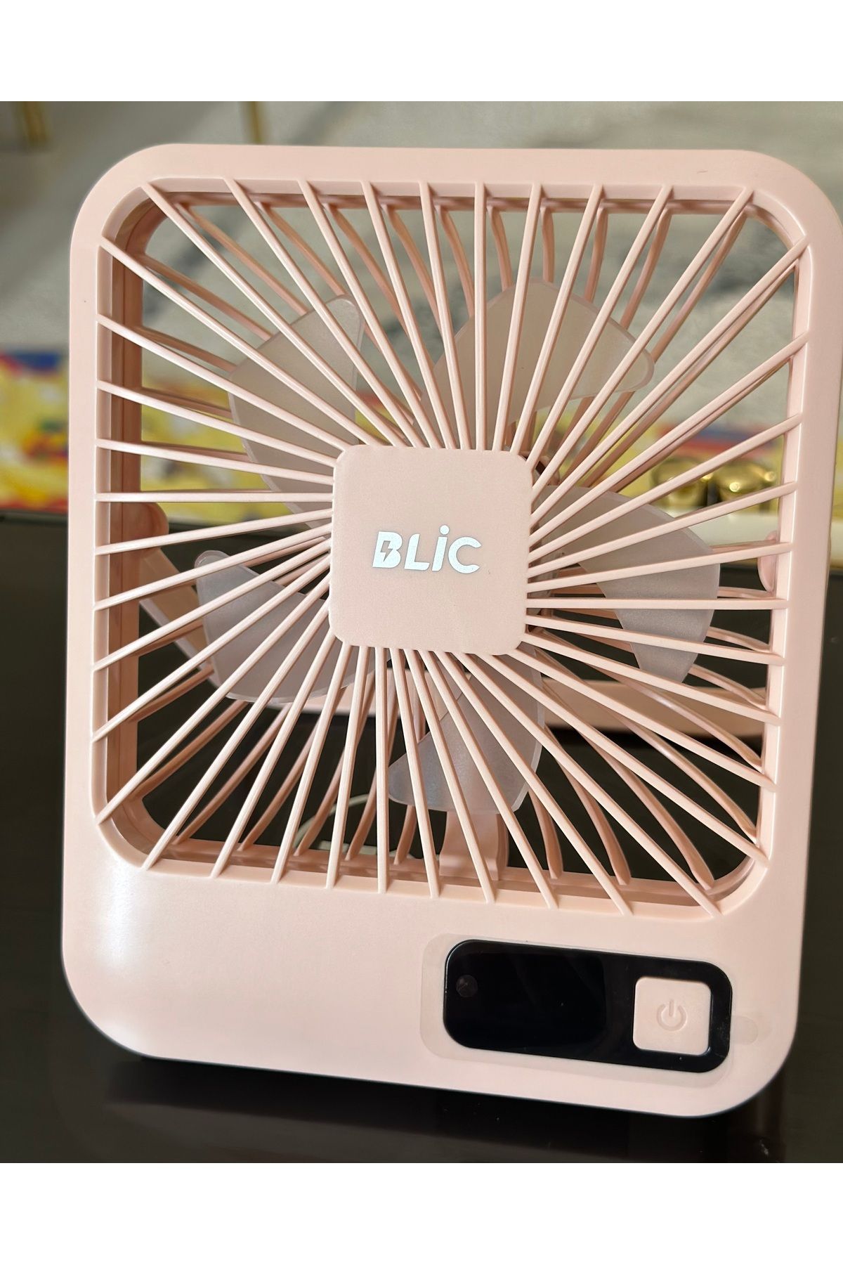 Blic ROSE TEKNOLOJİ DİGİTAL GÖSTERGELİ KATLANABİLİR 3200 RPM 5 KADEMELİ MASAÜSTÜ SOĞUTUCU FAN