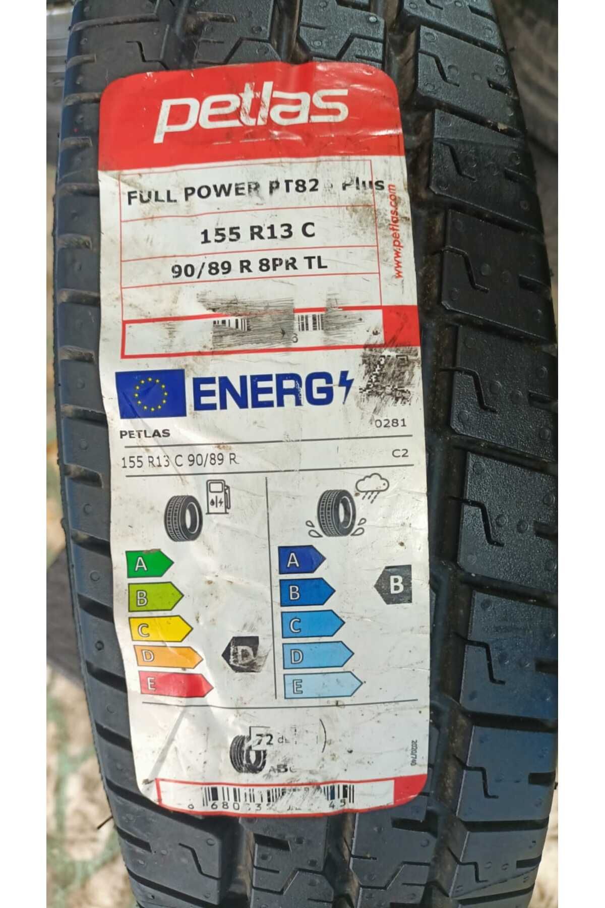 Petlas 155/13C (8K,89R,2021) FULL POWER PT825 KAMYONET YAZLIK LASTİK