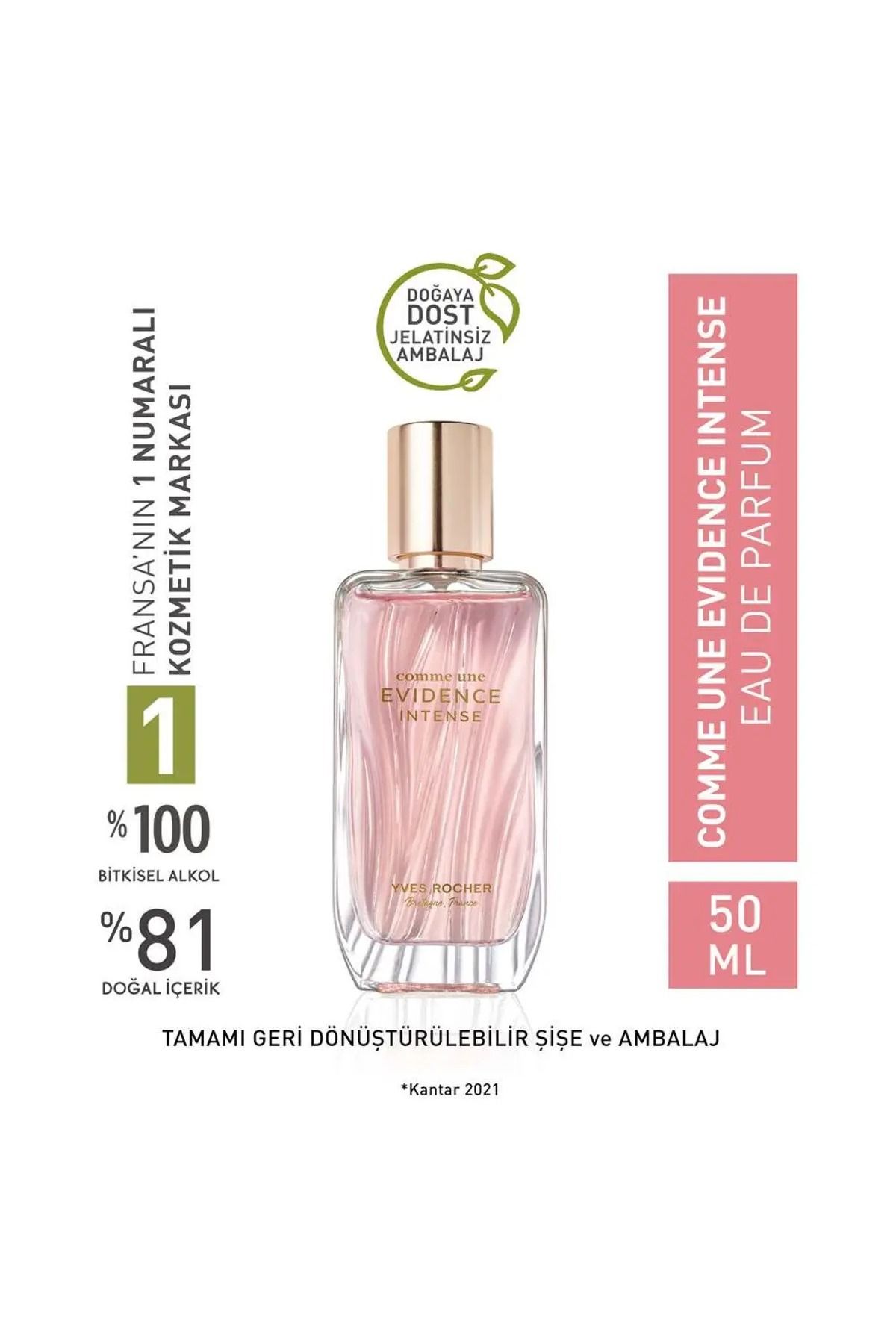 Yves Rocher Comme une Evidence Intense - EDP - 50 ml
