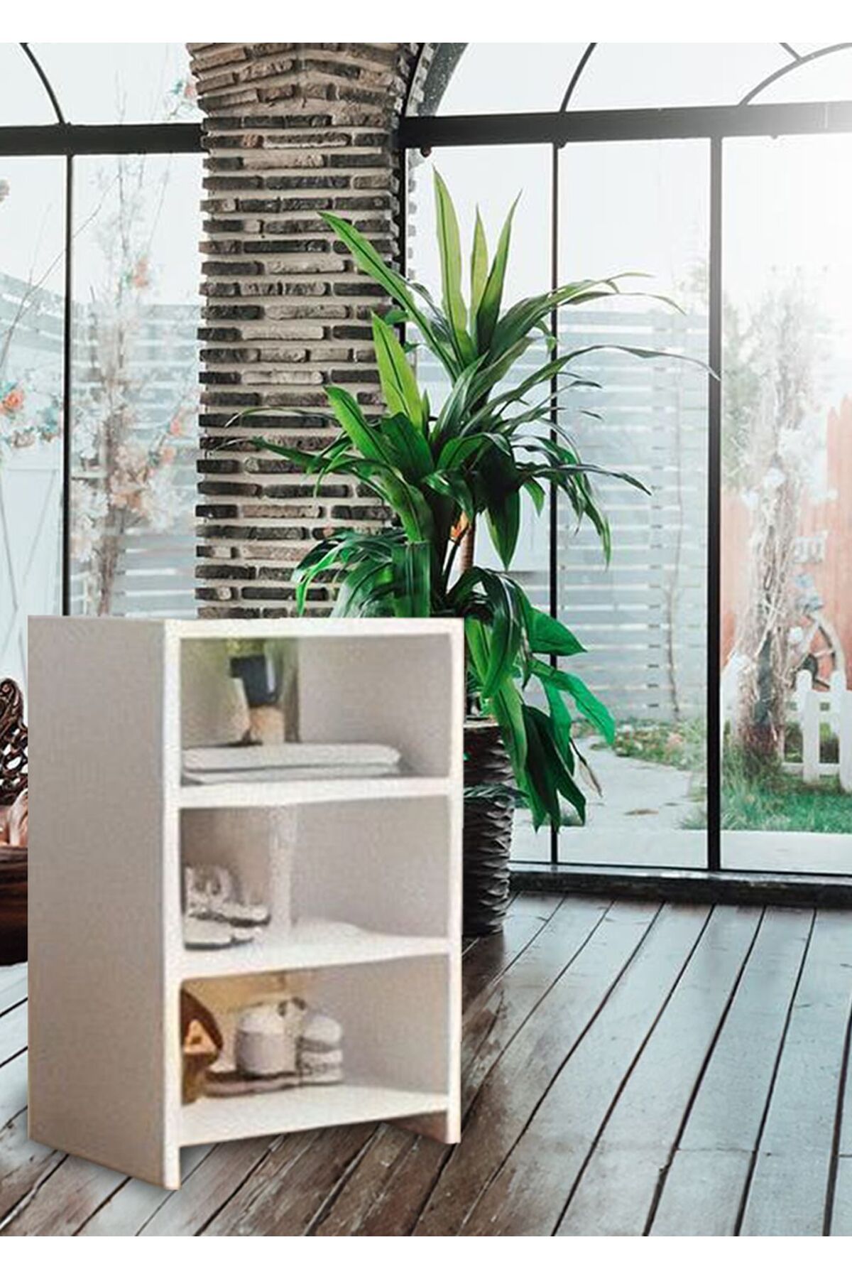 UYSAL FURNİTURE 4 Raflı Komodin Yatak Odası Yanı Komodin Bölmeli Komodin