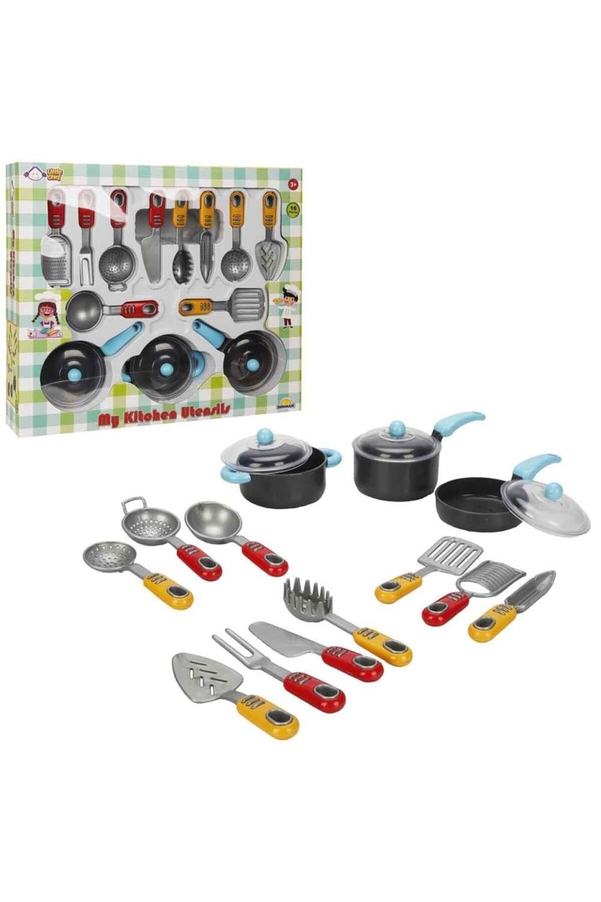 Sunman S00004681 MUTFAK GEREÇLERİ SETİ BYK KUTULU -SUN