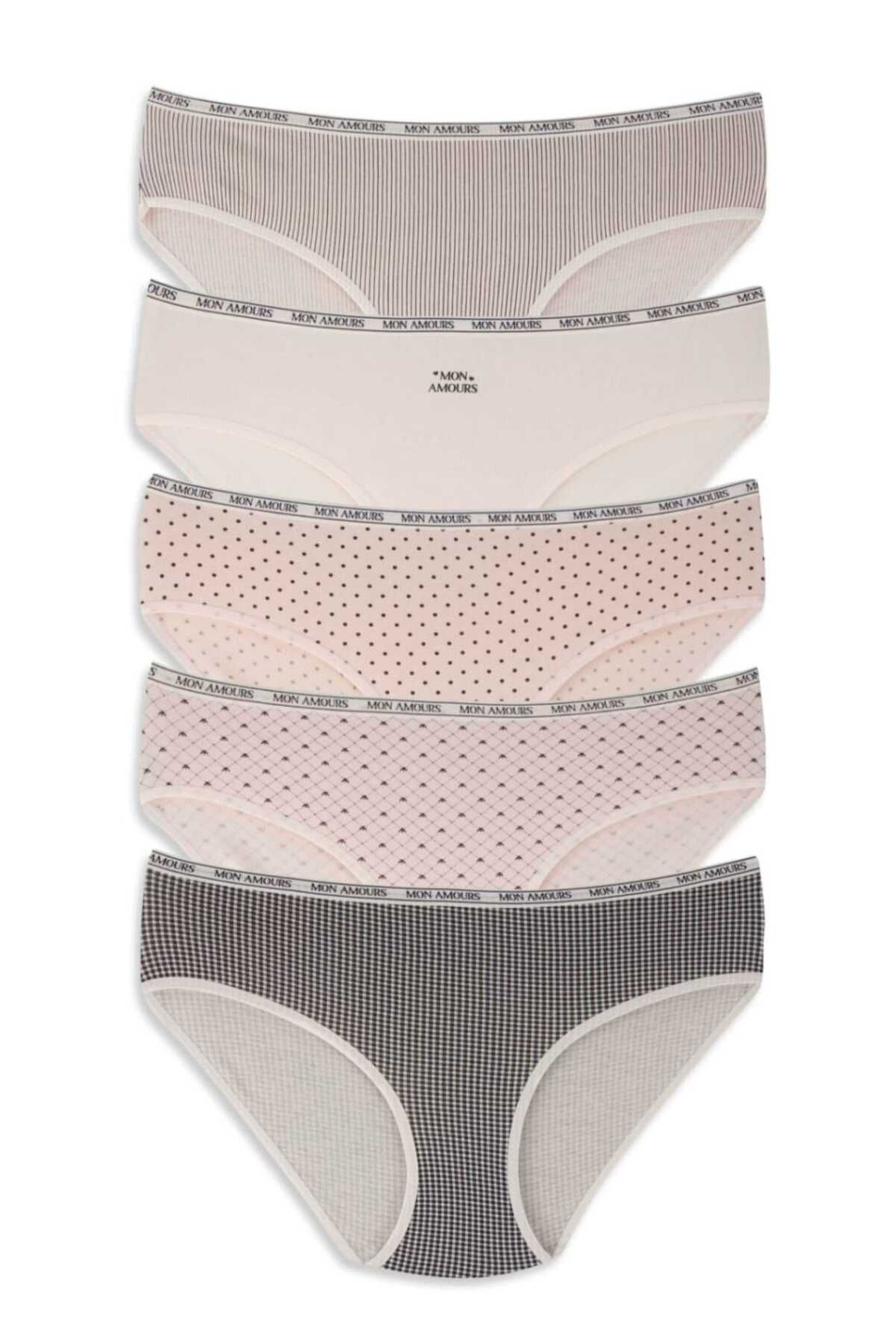 cappadocians Dominant Battal Beden Slip Külot 5'Li Paket-XL-2XL-3XL