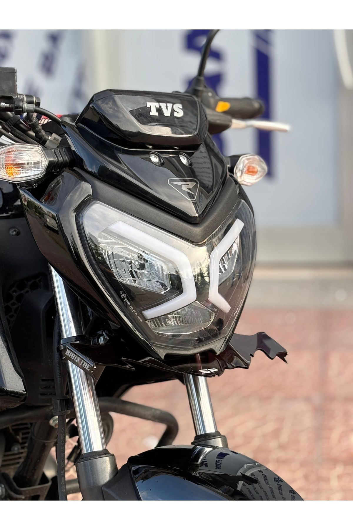 TVS Raider Uyumlu Winglet-Gaga-Sakal (SEFFAF FÜME)