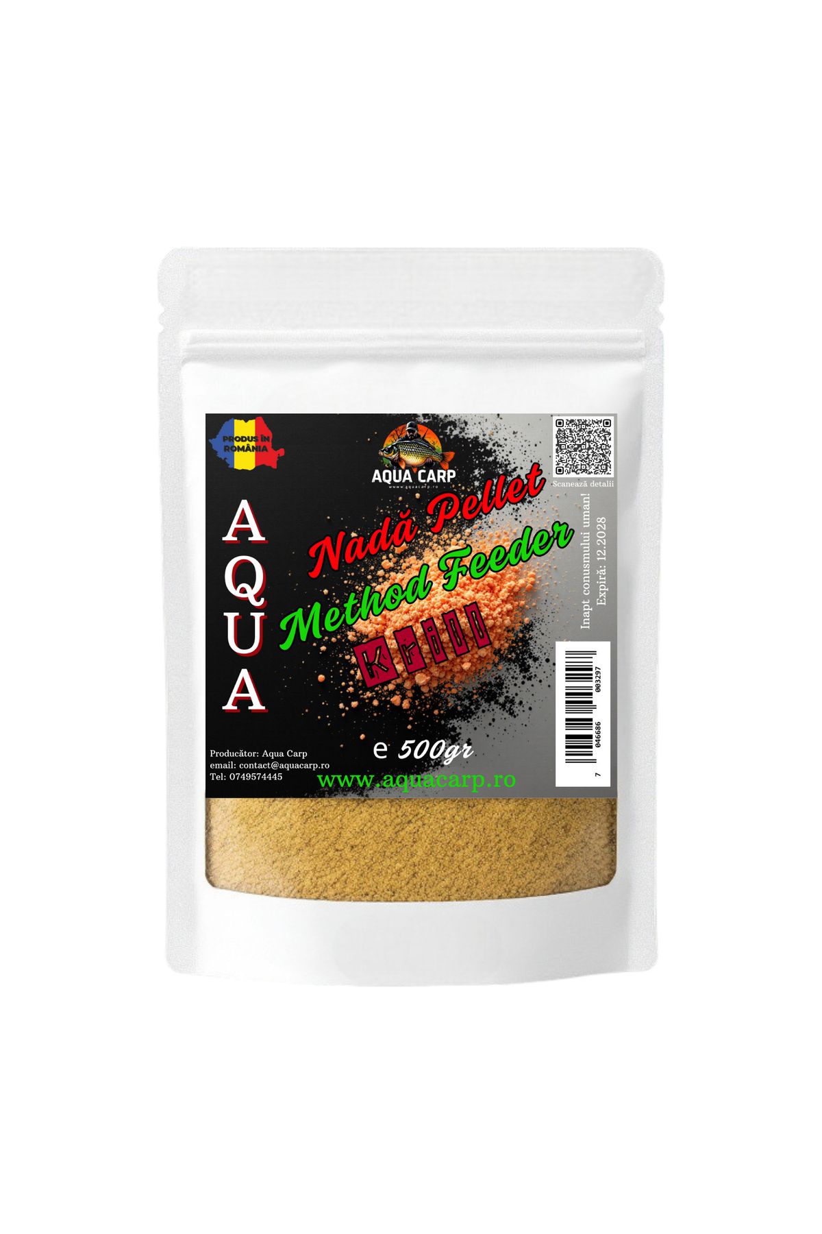 Aqua Nadă Aqua Pellet Method Feeder Krill 500gr - One Size