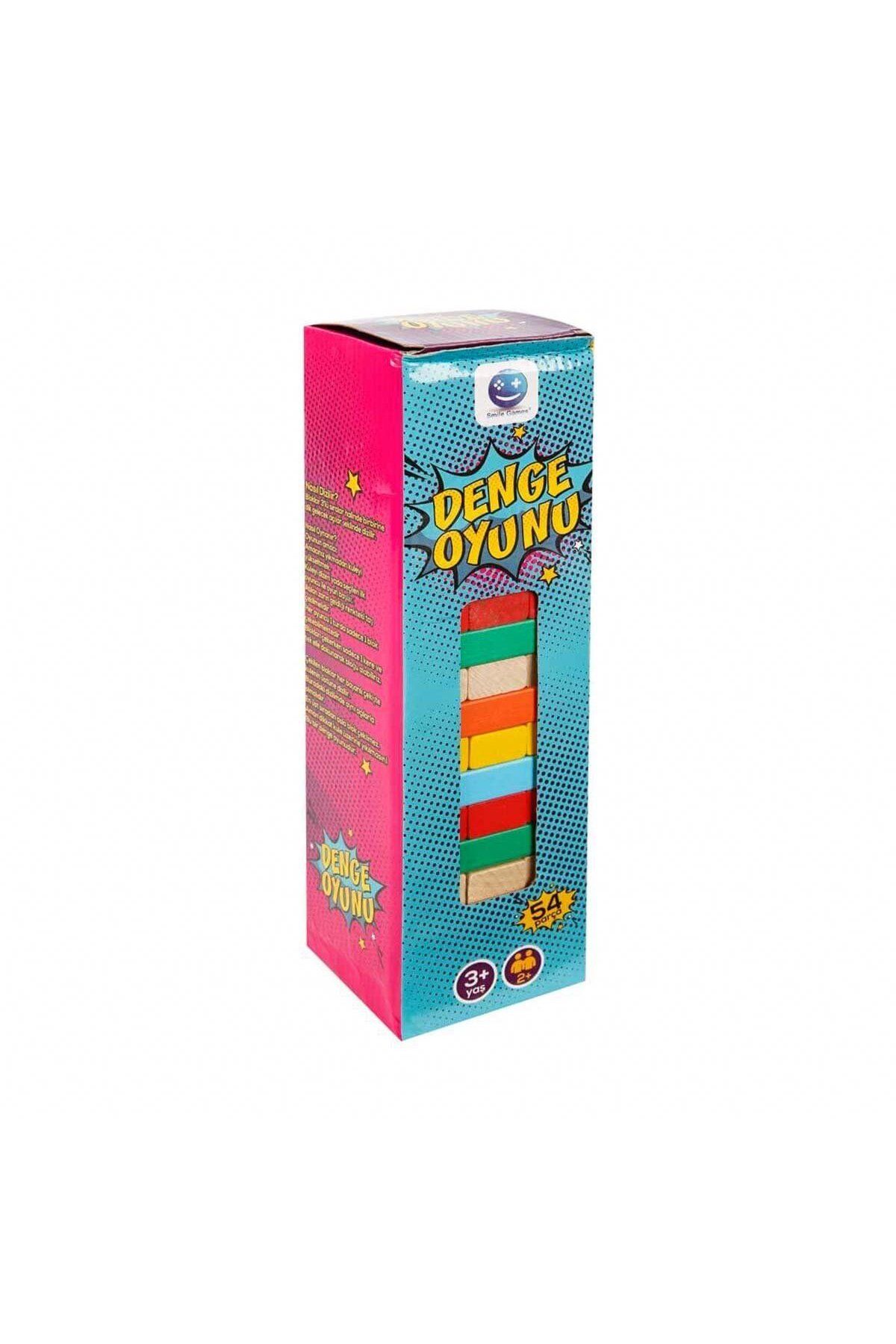 Smile Games Renkli Denge Oyunu 54 Parça - S00002279
