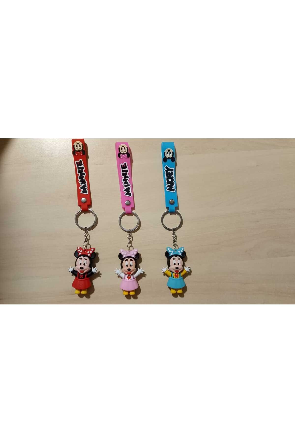 pialbatro Mickey Mouse Anahtarlık (3 Adet)