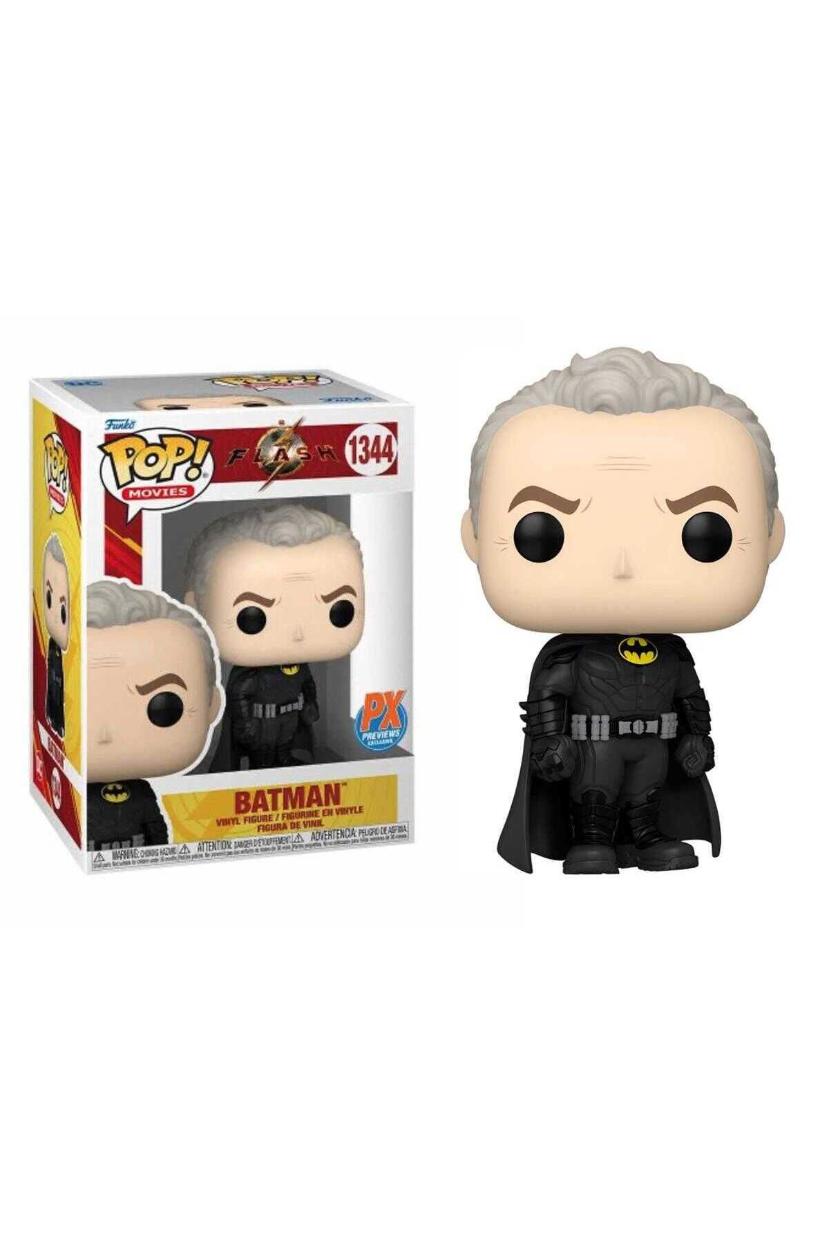 فیگور POP DC THE FLASH BATMAN KEATON UNMASKED ALT PX 1344 شکل مجموعه Funko