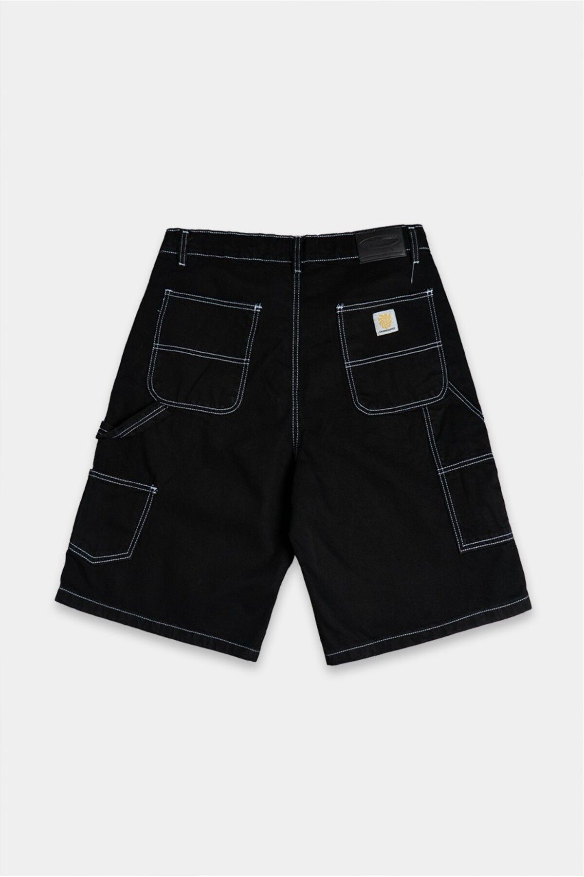 UKHWD SUPPLY Siyah Carpenter Denim Jort Erkek Urban Şort