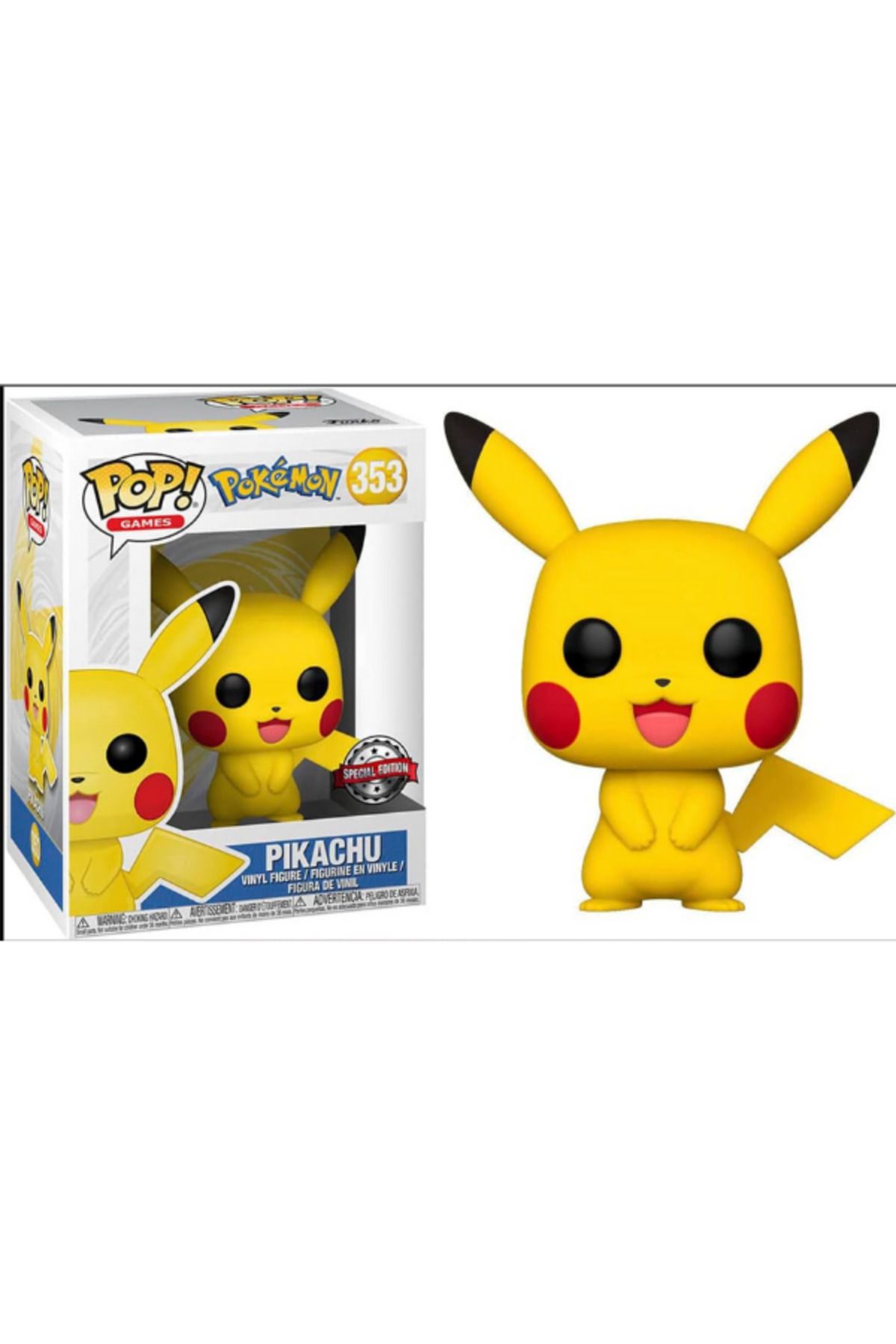 فیگور بازی های پاپ 353 POKEMON PIKACHU شکل Funko