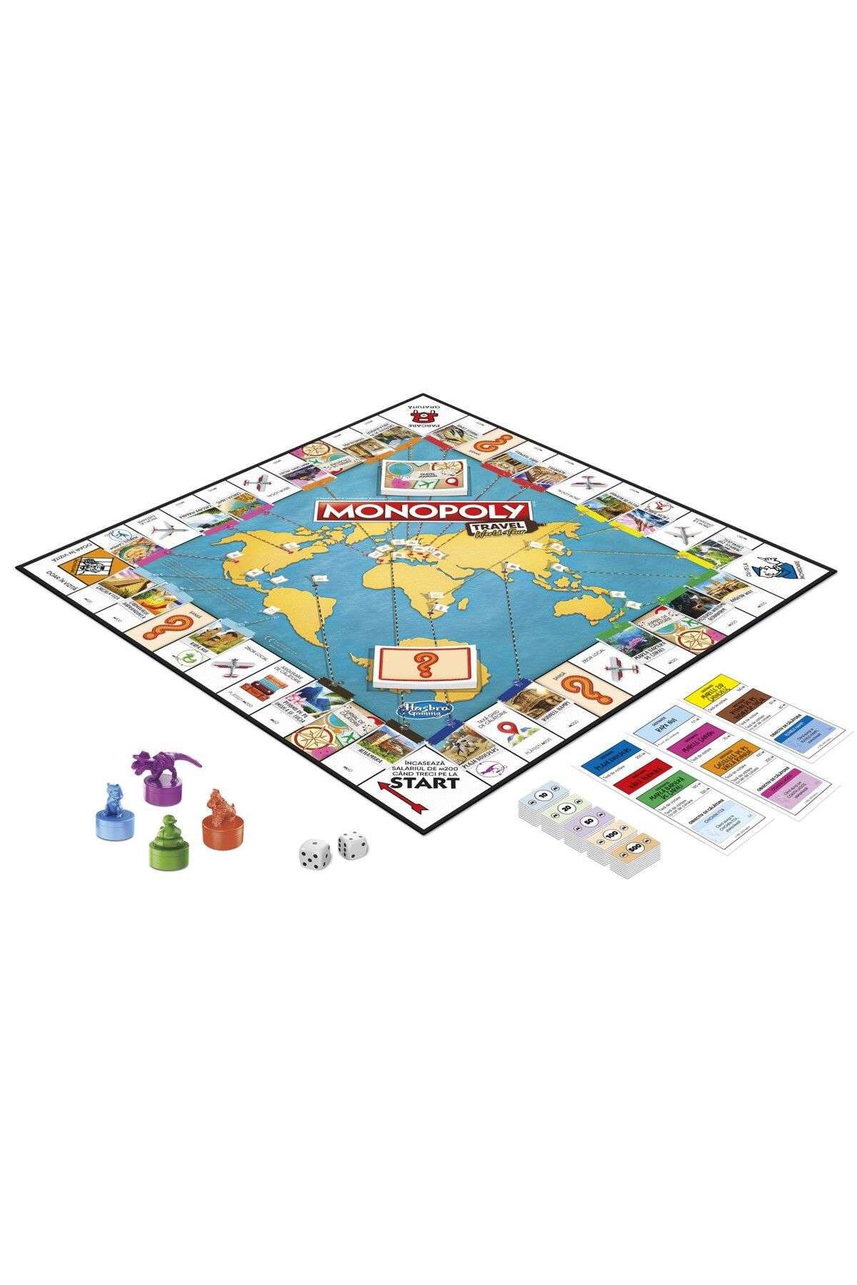 Monopoly-MONOPOLY GAME TRAVELS AROUND THE WORLD 2