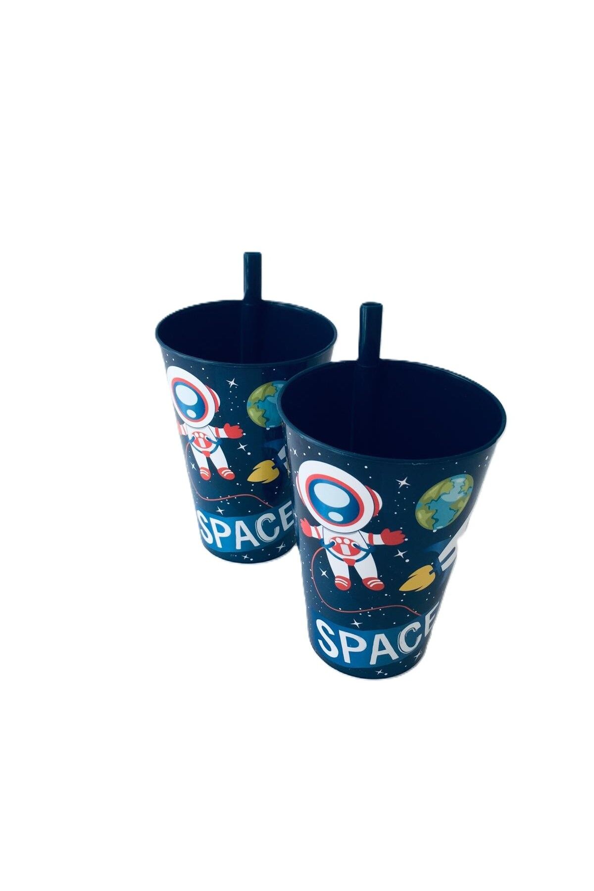 Kcrhome 2 Li 400 ml Pipetli Bardak / SPACE