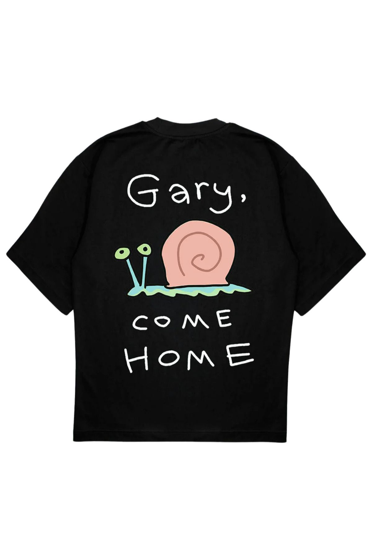 SVART WEAR COME HOME T-Shirt OVERSIZE Tişört Gary,Sponge Bob