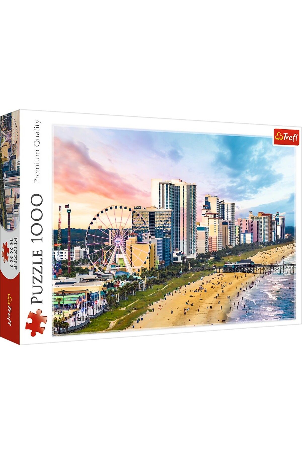 Toys Puzzle Trefl 1000 Plaja Myrtle - One Size