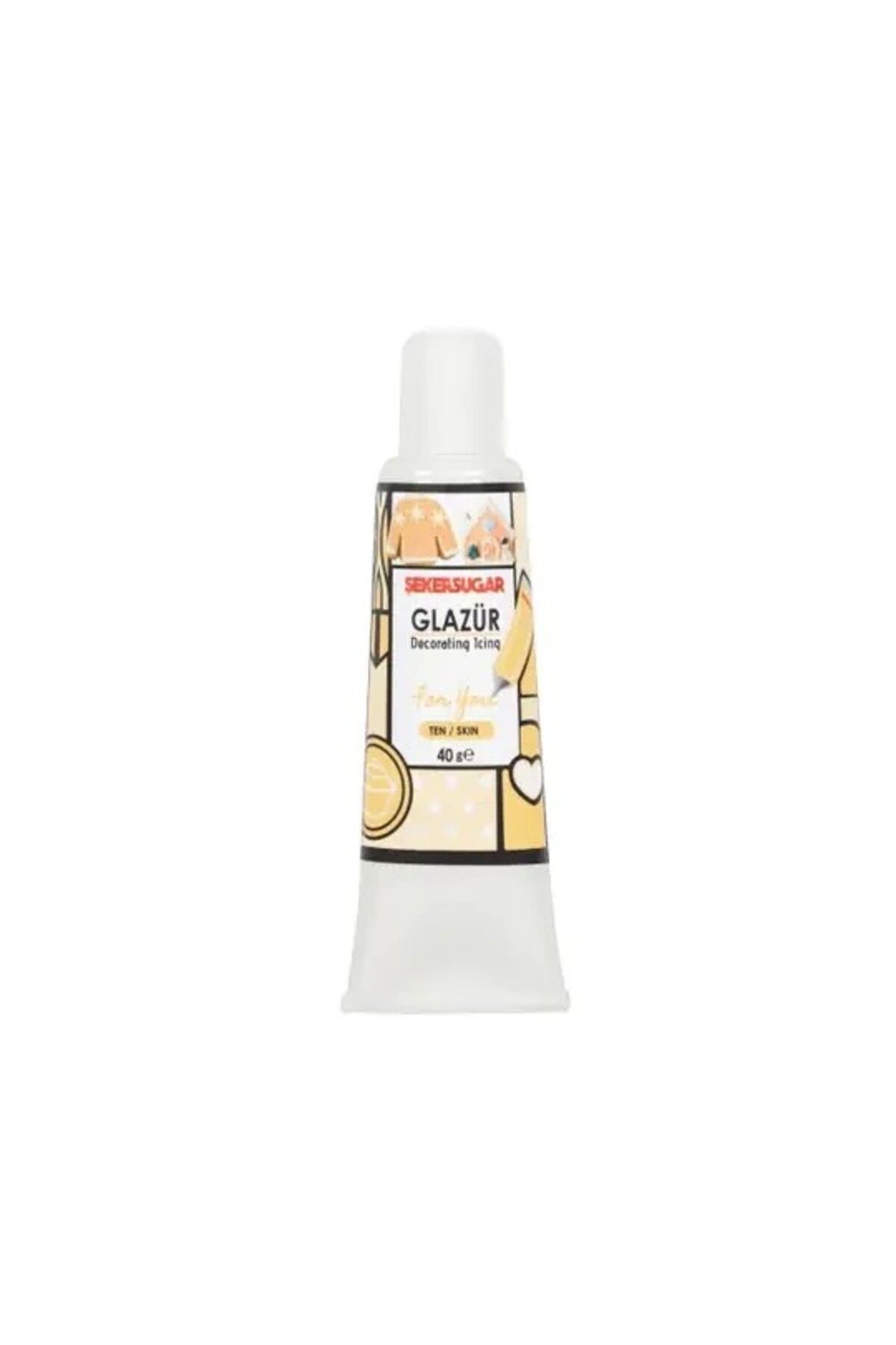 ŞEKER & SUGAR Glazür 40 Gr