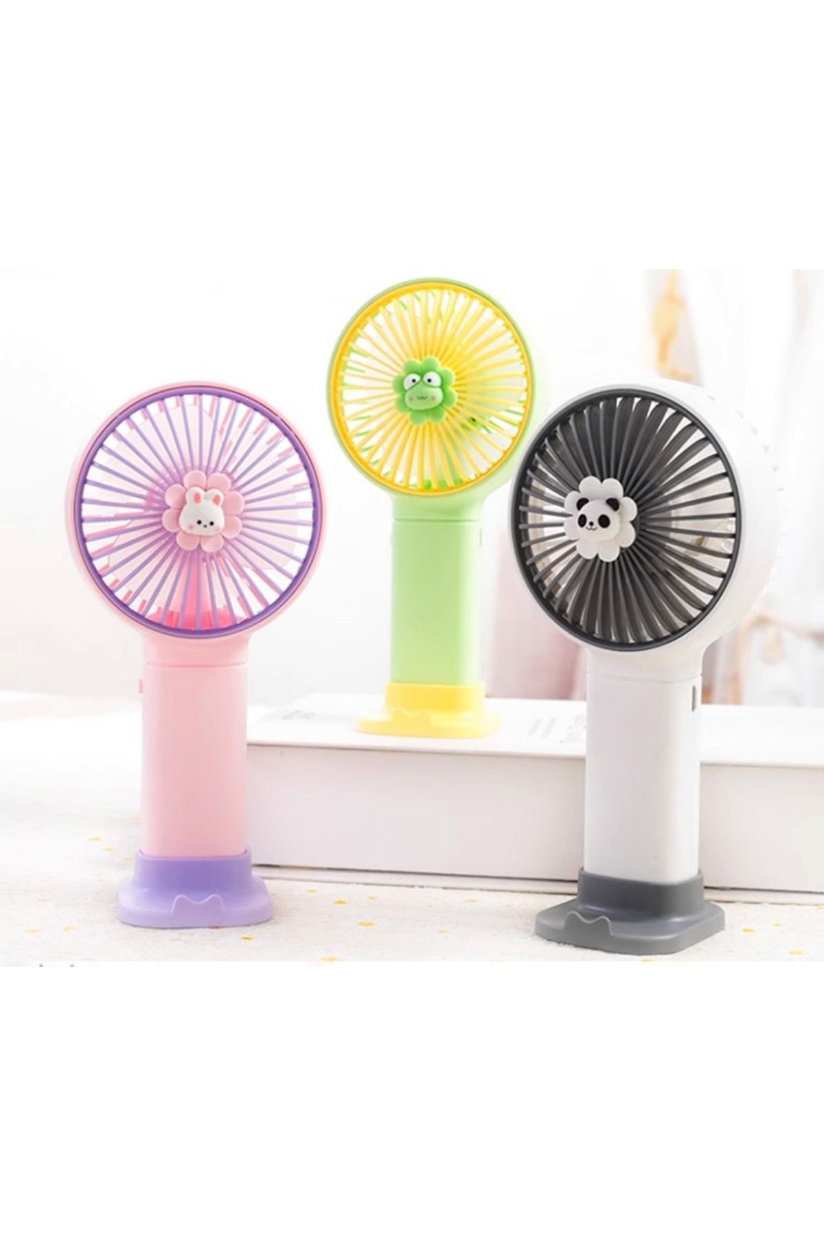 Sandex 3D TYPE-C ŞARJLI MASA ÜSTÜ MİNİ FAN