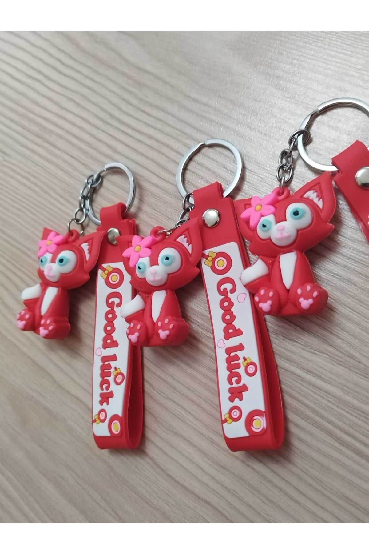 discountWORLD parlak silikon anahtarlık