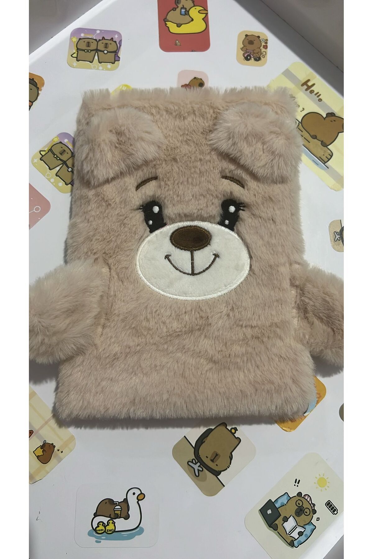 demirosa Çocuklar İçin Eğlenceli Peluş Defter