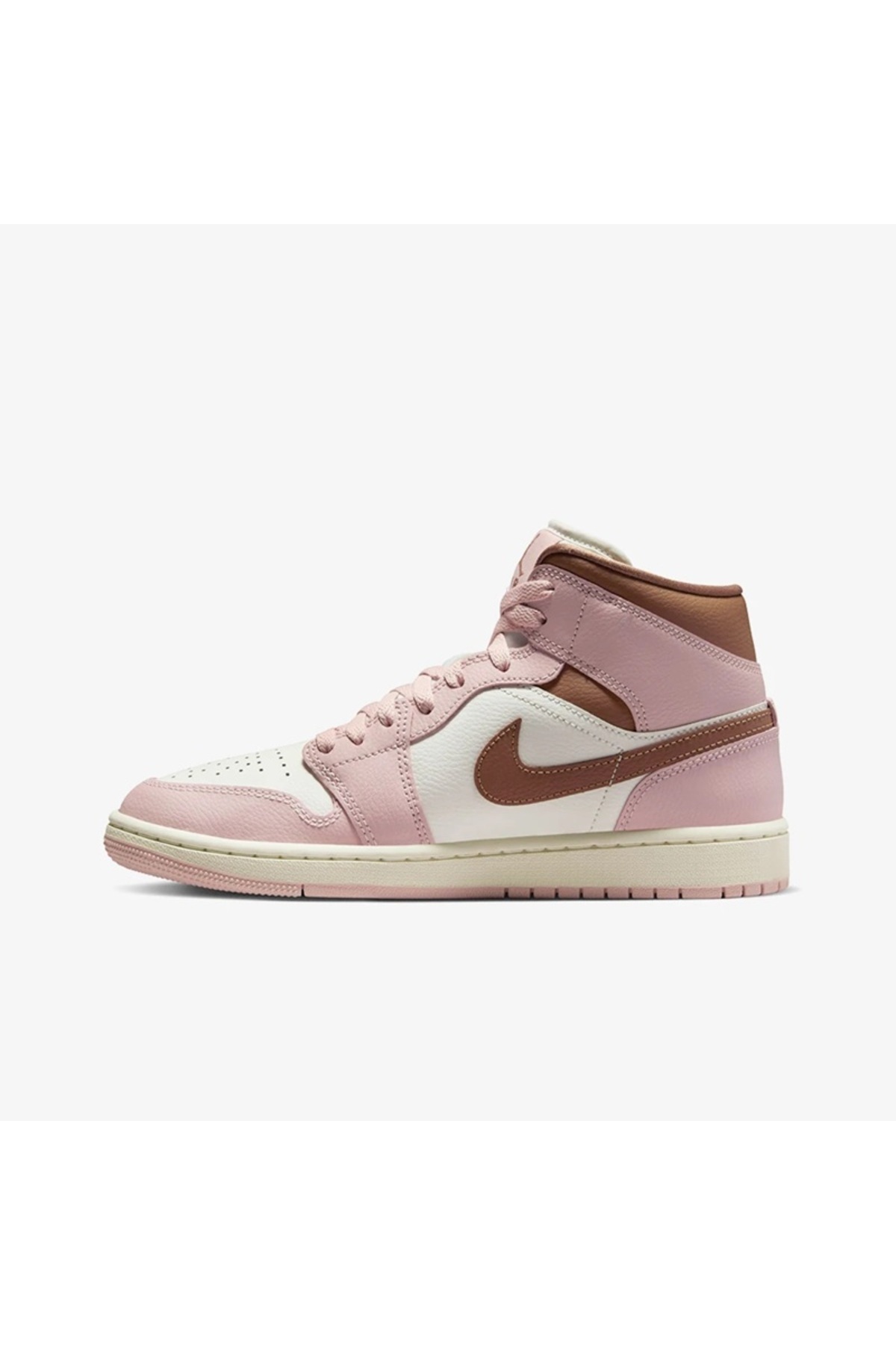 Nike-Air Jordan 1 Mid 'Pink Oxford' -BQ6472-620 3