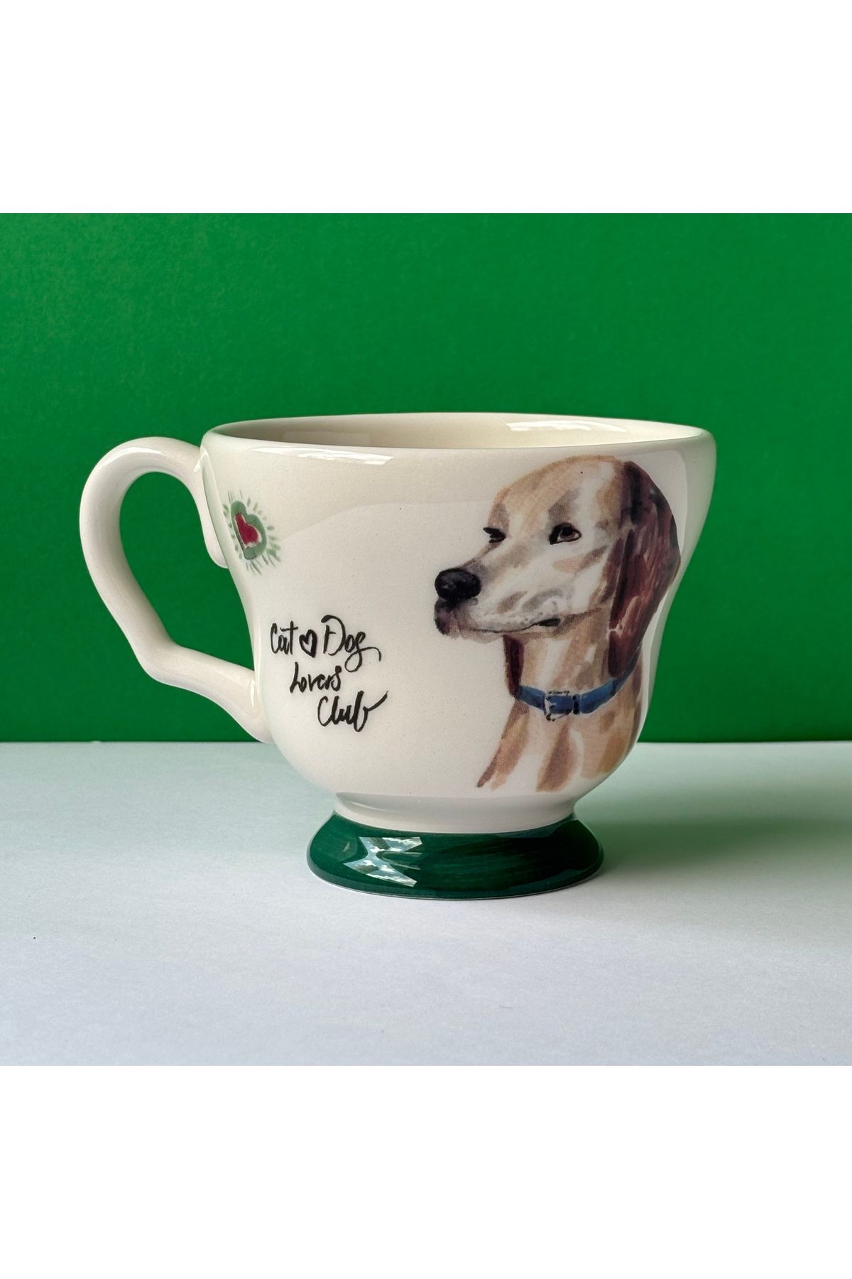 Studio72 design Ayaklı Kupa / Köpekli