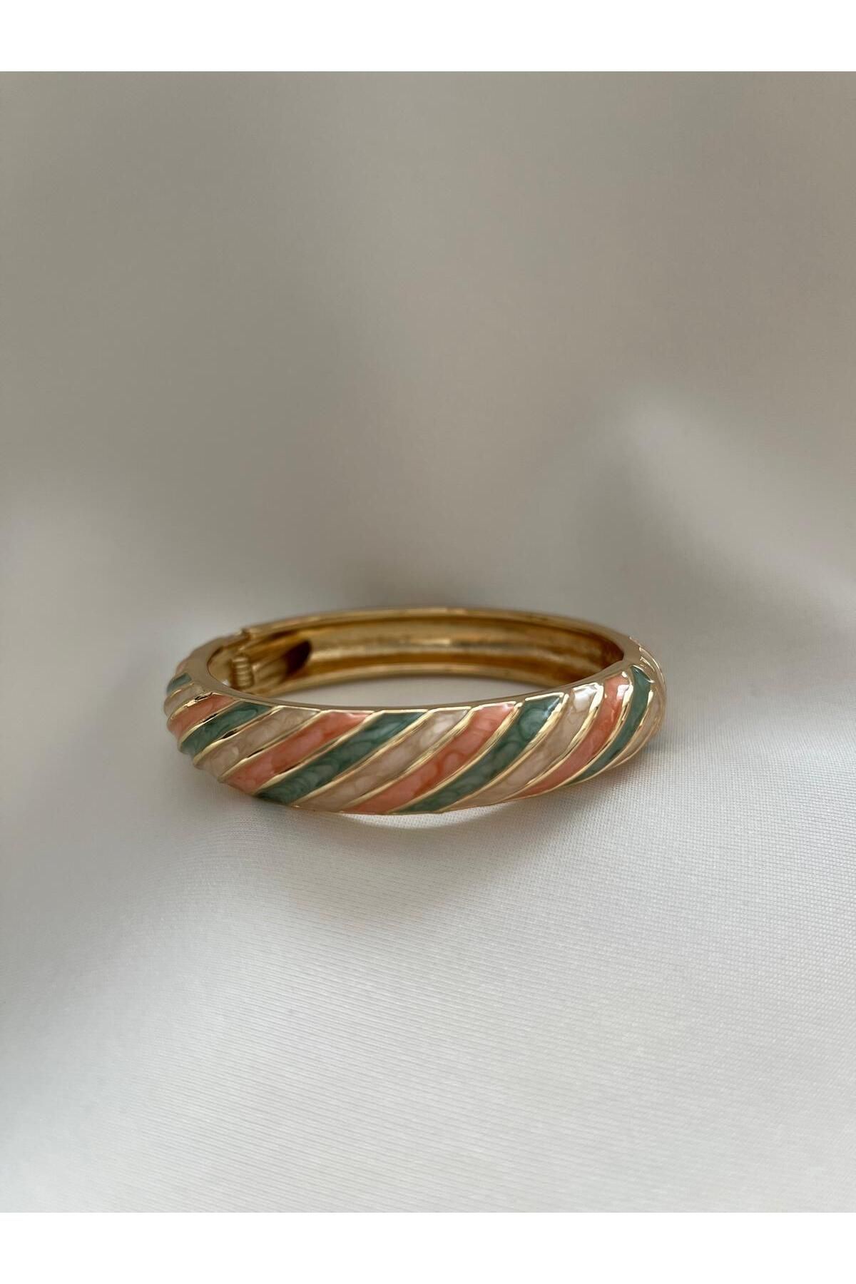 Nilsu Jewellery Accessory Özel Seri Mineli Kelepçe