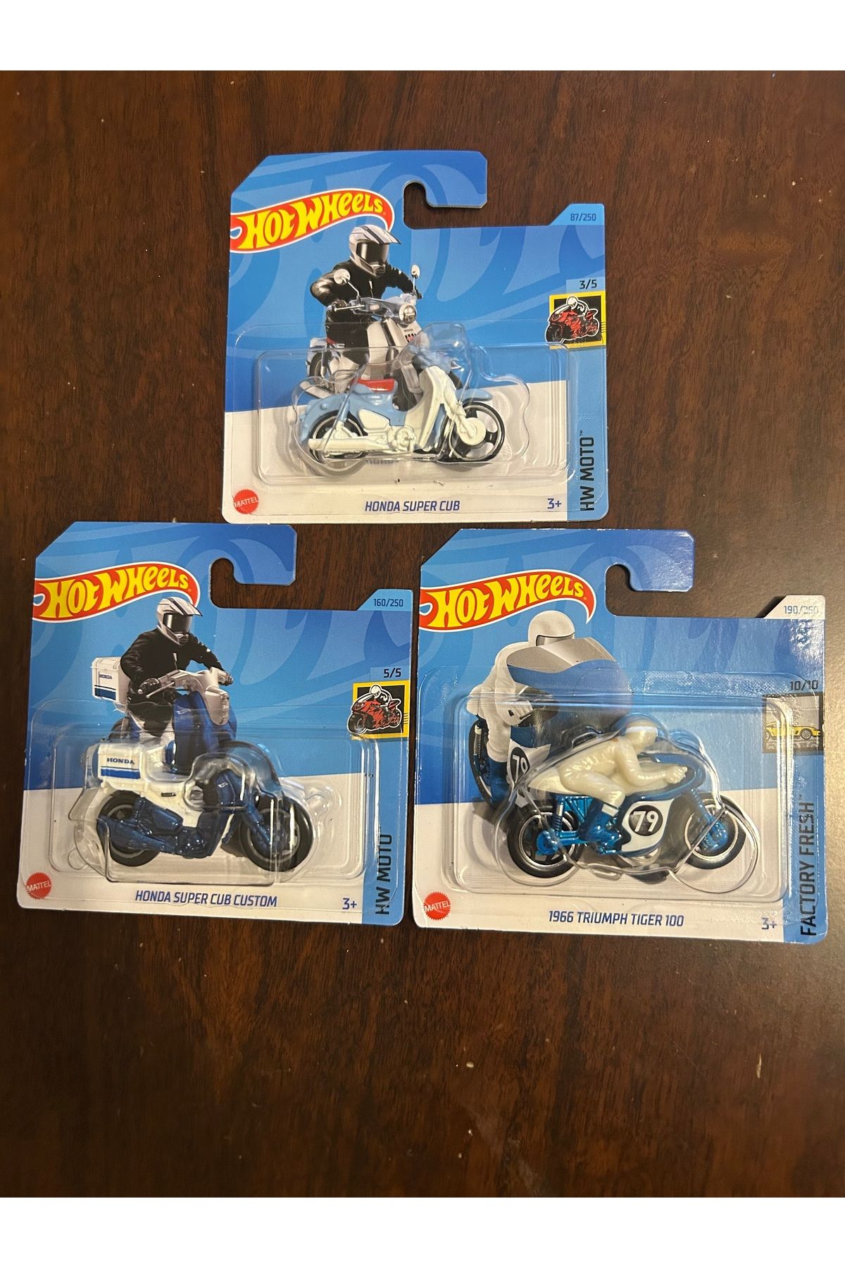 Hotwhells Hotwheels tekli motor serisi