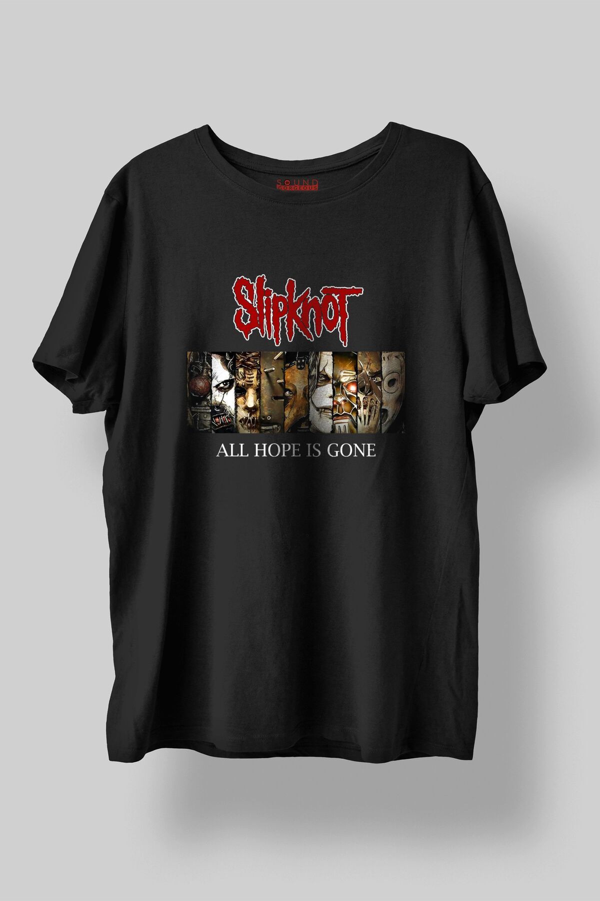 Sound Gorgeous Stray Cats Müzik Baskılı Regular Fit Unisex Siyah T-Shirt %100 Pamuk No:0336