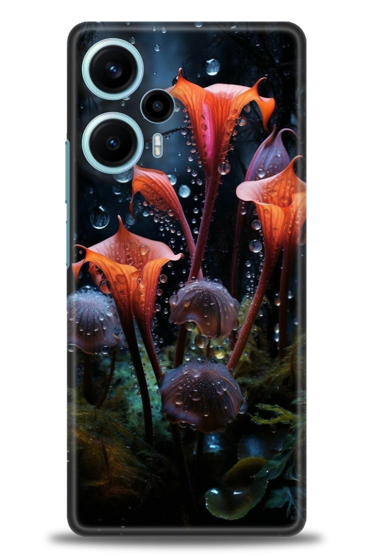 CooperTech Xiaomi Poco F5 İle Uyumlu HD Baskılı Desenli Silikon Kılıf - 750