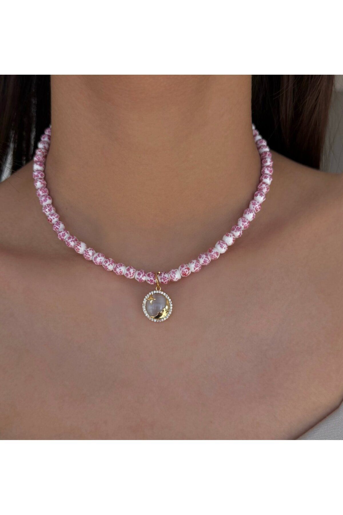 h&b design jewel Hilal Detay Tasarım Kolye