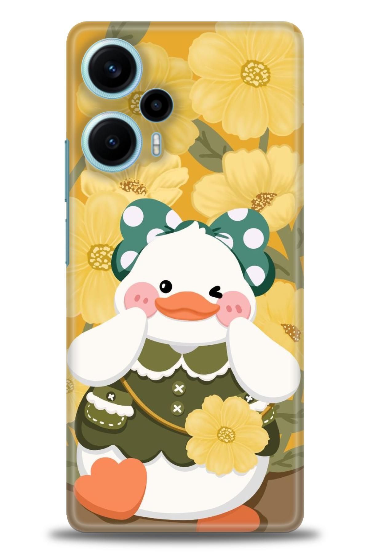 CooperTech Xiaomi Poco F5 İle Uyumlu HD Baskılı Desenli Silikon Kılıf - 300
