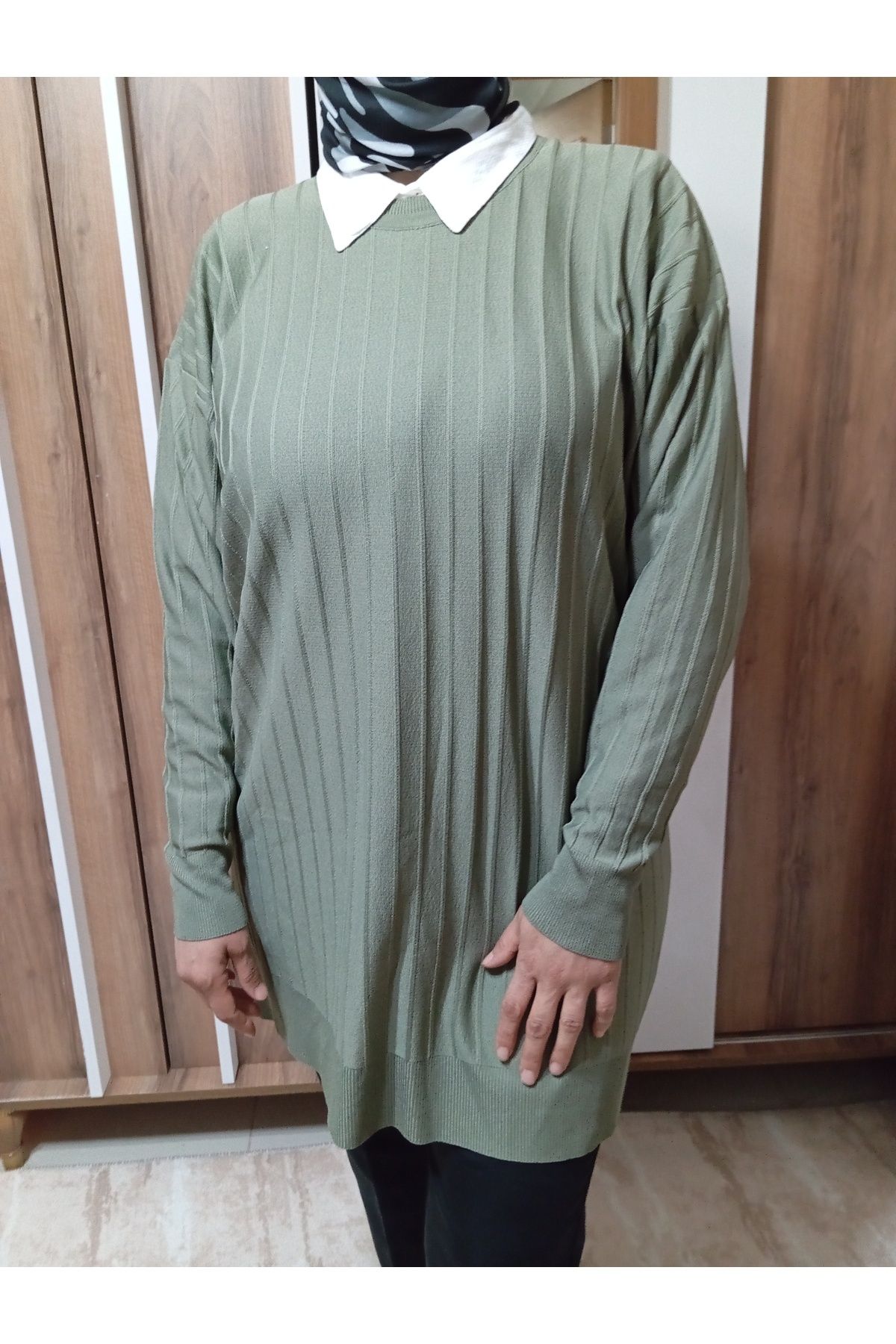 meday Clothing İnce Tesettür Triko Bluz