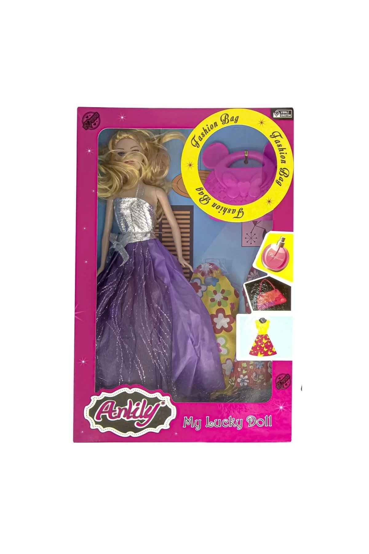 OYDAS Oydaş Anlily Çantalı Yedek Elbiseli Bebek 2281