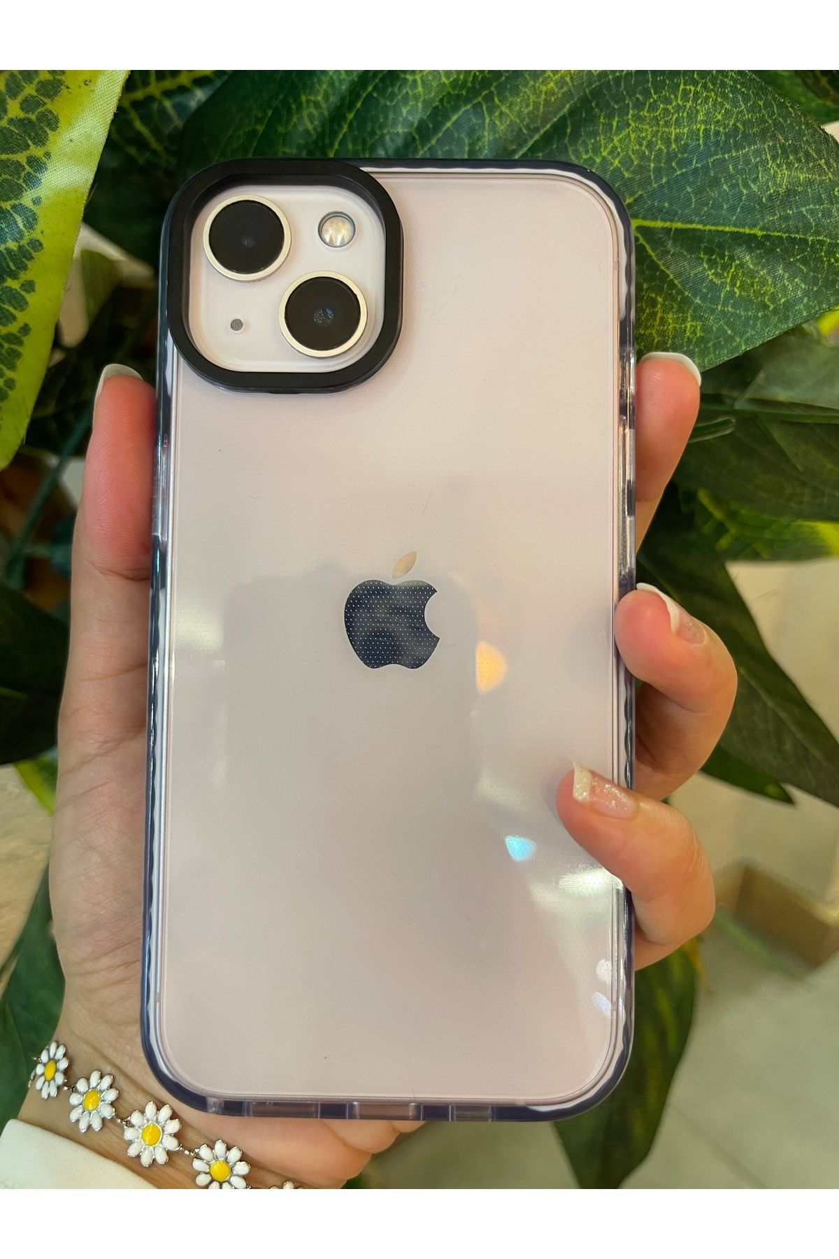 RİZVO Iphone 13-14 Ve 15 Uyumlu Impact Serisi Lüks Darbe Emici Kaymaz Esnek Silikon Şeffaf Kılıf