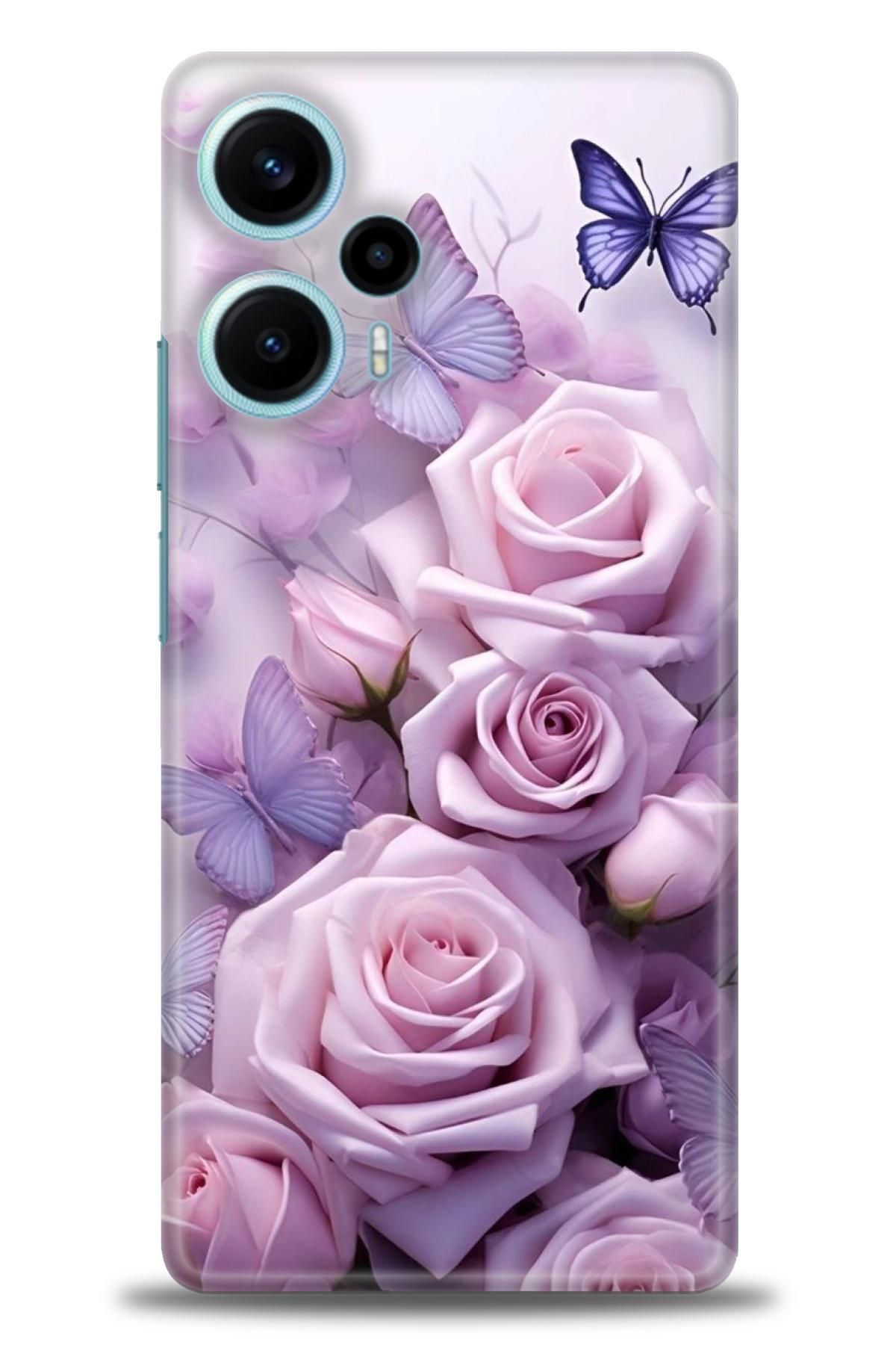 CooperTech Xiaomi Poco F5 İle Uyumlu HD Baskılı Desenli Silikon Kılıf - 530