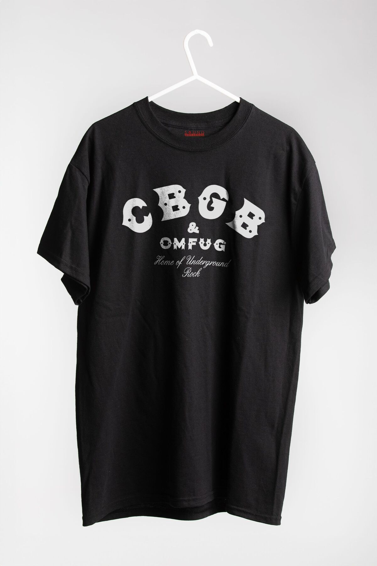 Sound Gorgeous-Cbgb Omfug Music Printed Regular Fit Unisex Black T-Shirt 100% Cotton No:0094 3