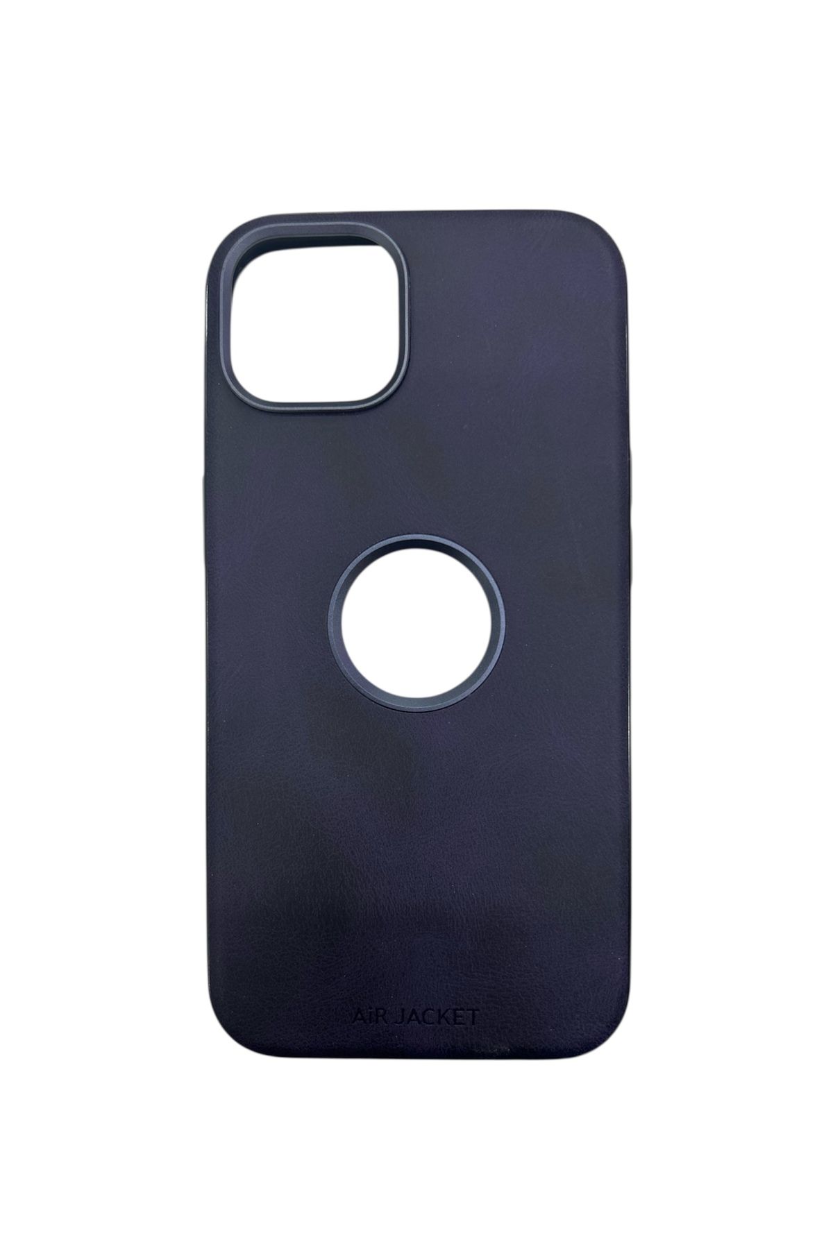 shop İPhone 13/14 Uyumlu Air Jacket Deri Cep Telefonu Kılıfı