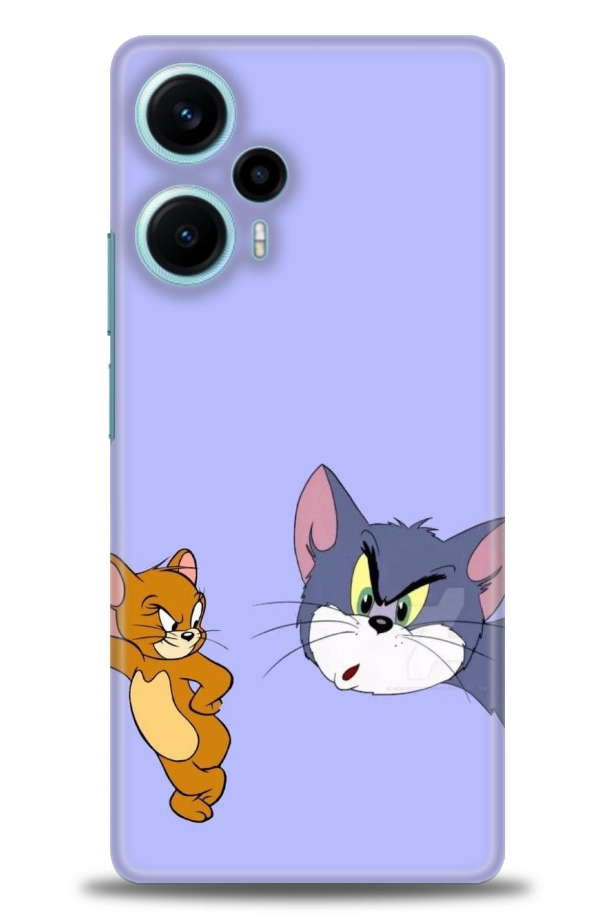 CooperTech Xiaomi Poco F5 İle Uyumlu HD Baskılı Desenli Silikon Kılıf - 970