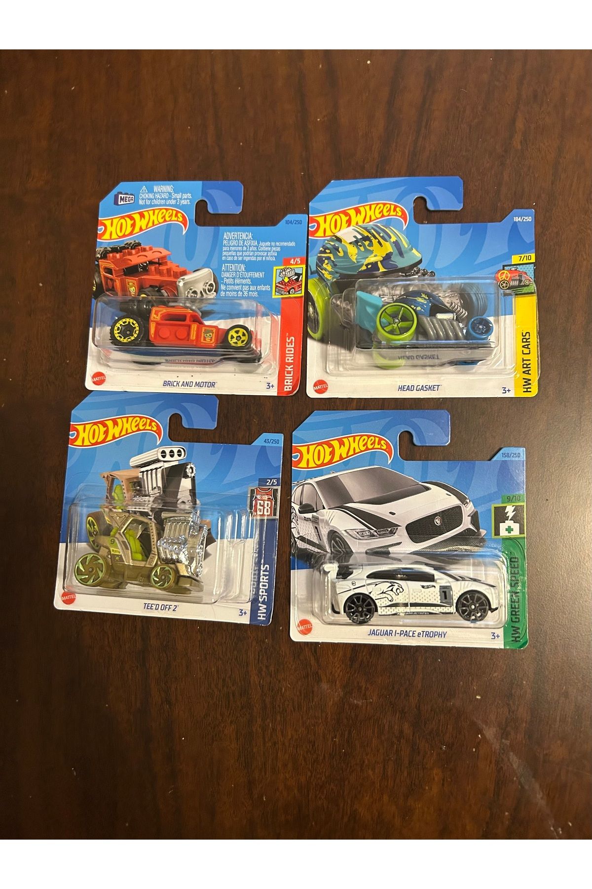Hotwhells Hotwheels tekli araba karışık 4 paket