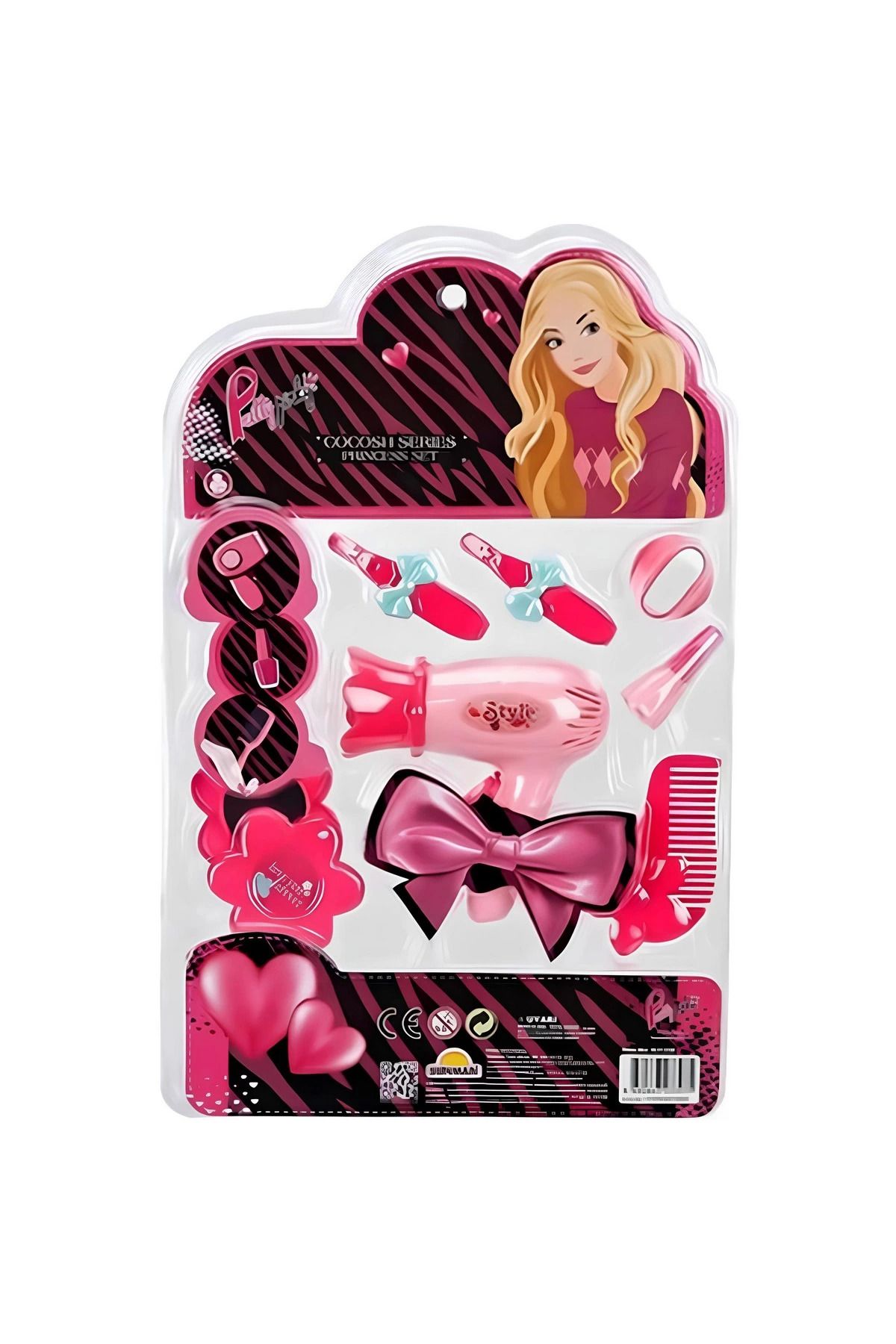 Pretty Pinky Prenses Güzellik Seti Taraklı Set