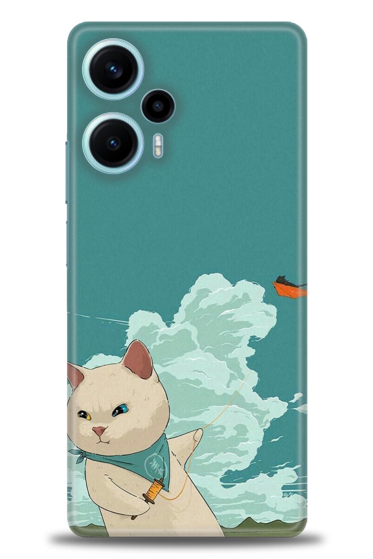 CooperTech Xiaomi Poco F5 İle Uyumlu HD Baskılı Desenli Silikon Kılıf - 930