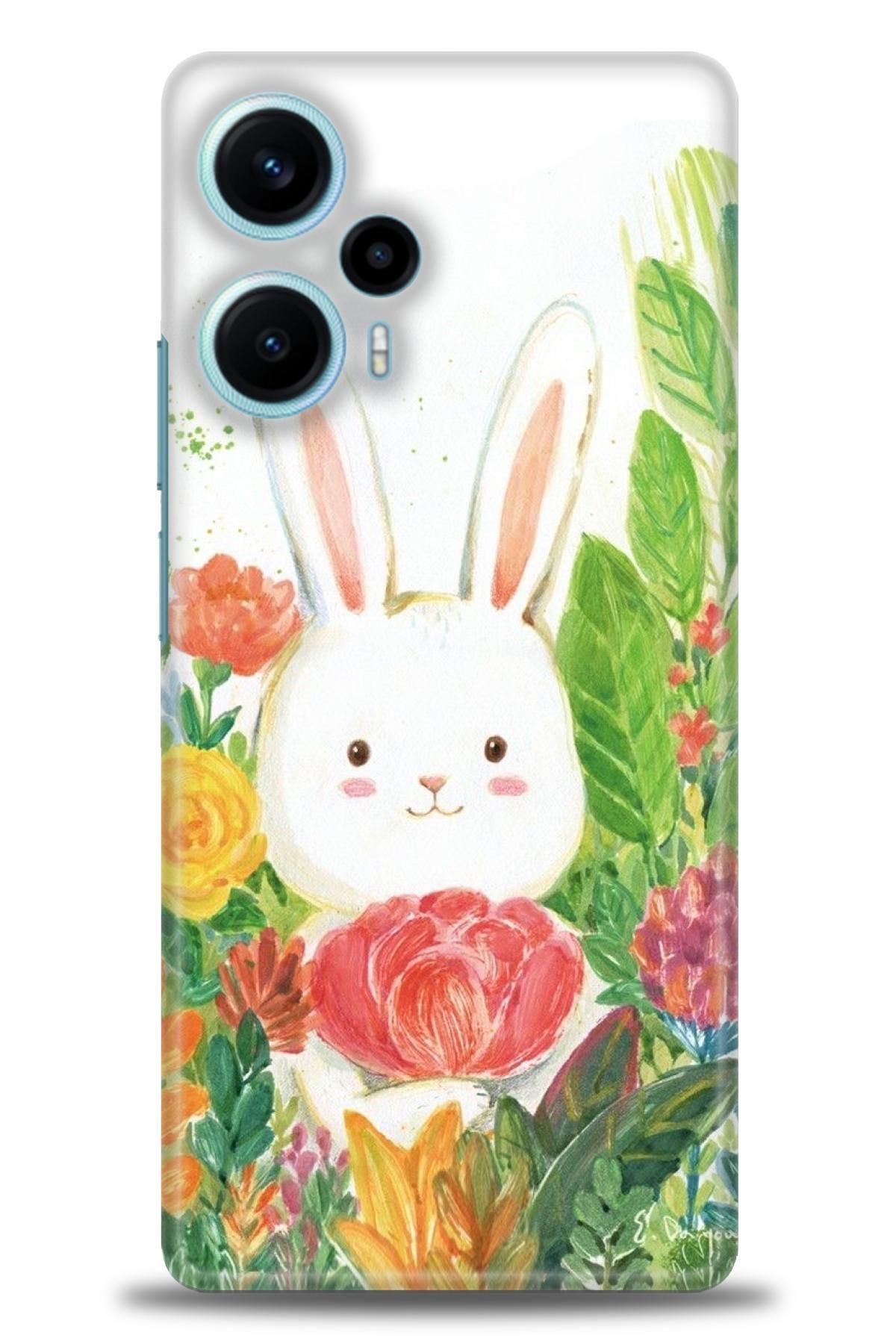 CooperTech Xiaomi Poco F5 İle Uyumlu HD Baskılı Desenli Silikon Kılıf - 170