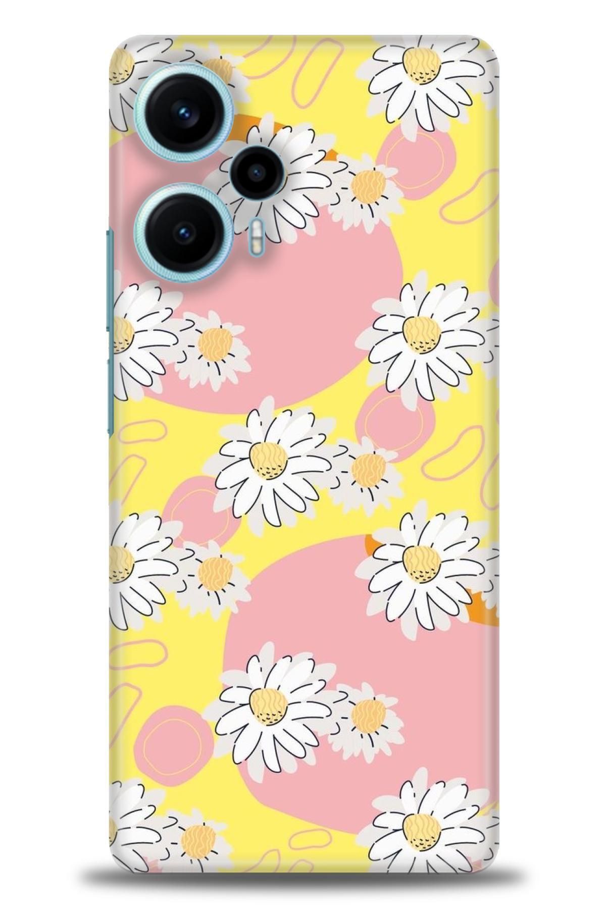 CooperTech Xiaomi Poco F5 İle Uyumlu HD Baskılı Desenli Silikon Kılıf - 60