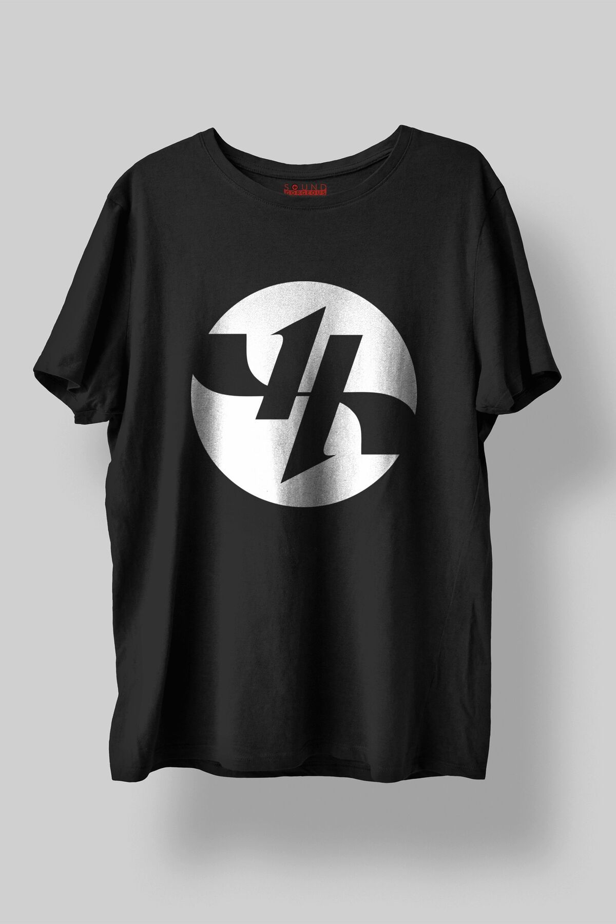 Sound Gorgeous Vertical Horizon Müzik Baskılı Regular Fit Unisex Siyah T-Shirt %100 Pamuk No:0410