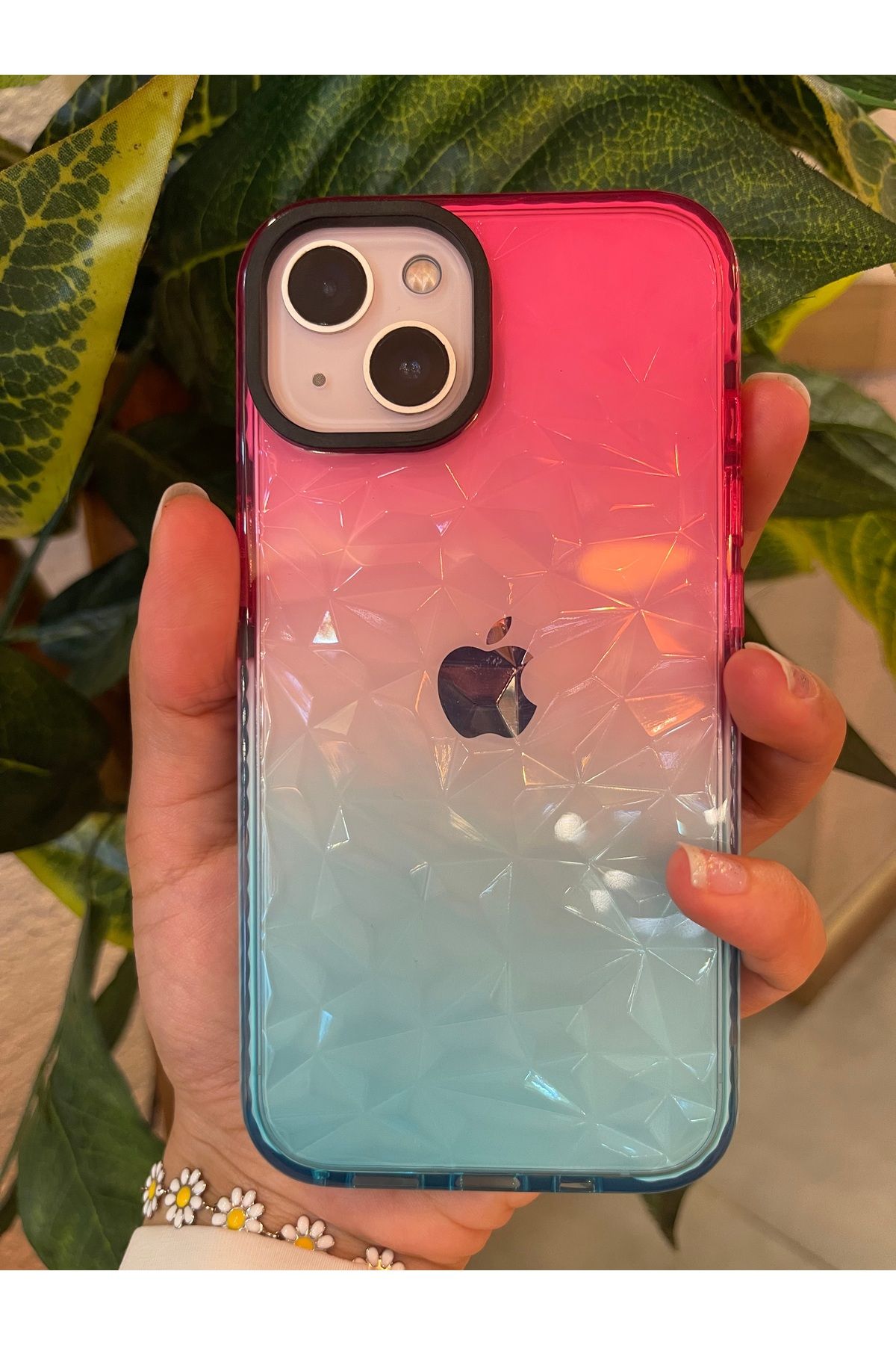 RİZVO Iphone 13-14 Ve 15 Uyumlu Impact Serisi Lüks Darbe Emici Kaymaz Esnek Silikon Şeffaf Kılıf