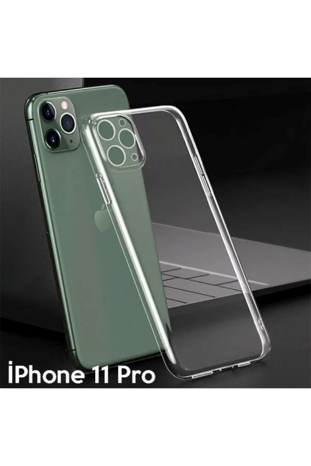 nexer plus Apple iphone 11 pro kamera korumalı şeffaf kılıf