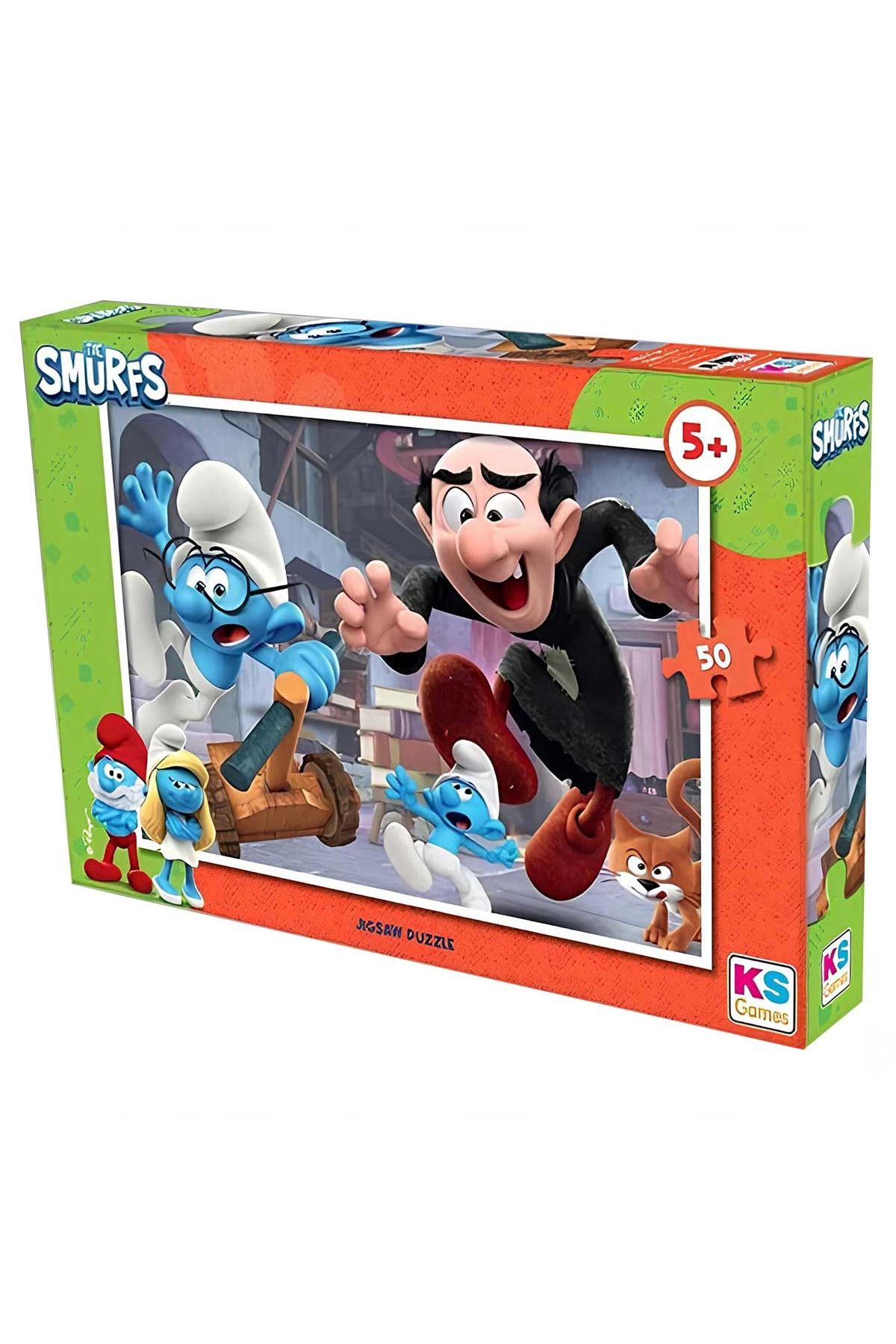 KS Oyuncak KS Games Şirinler 50 Parça Puzzle