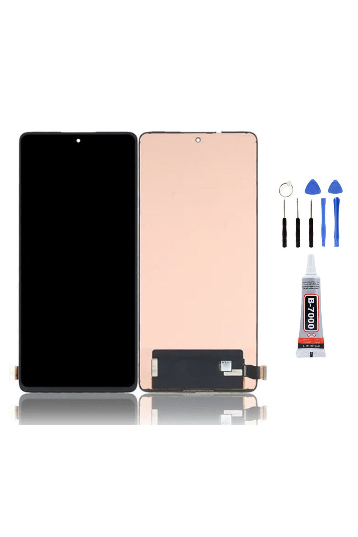 TamirCep Xiaomi Mİ 11T Pro Uyumlu Oled Ekran Lcd Dokunmatik Tamir Seti Hediyeli İthal