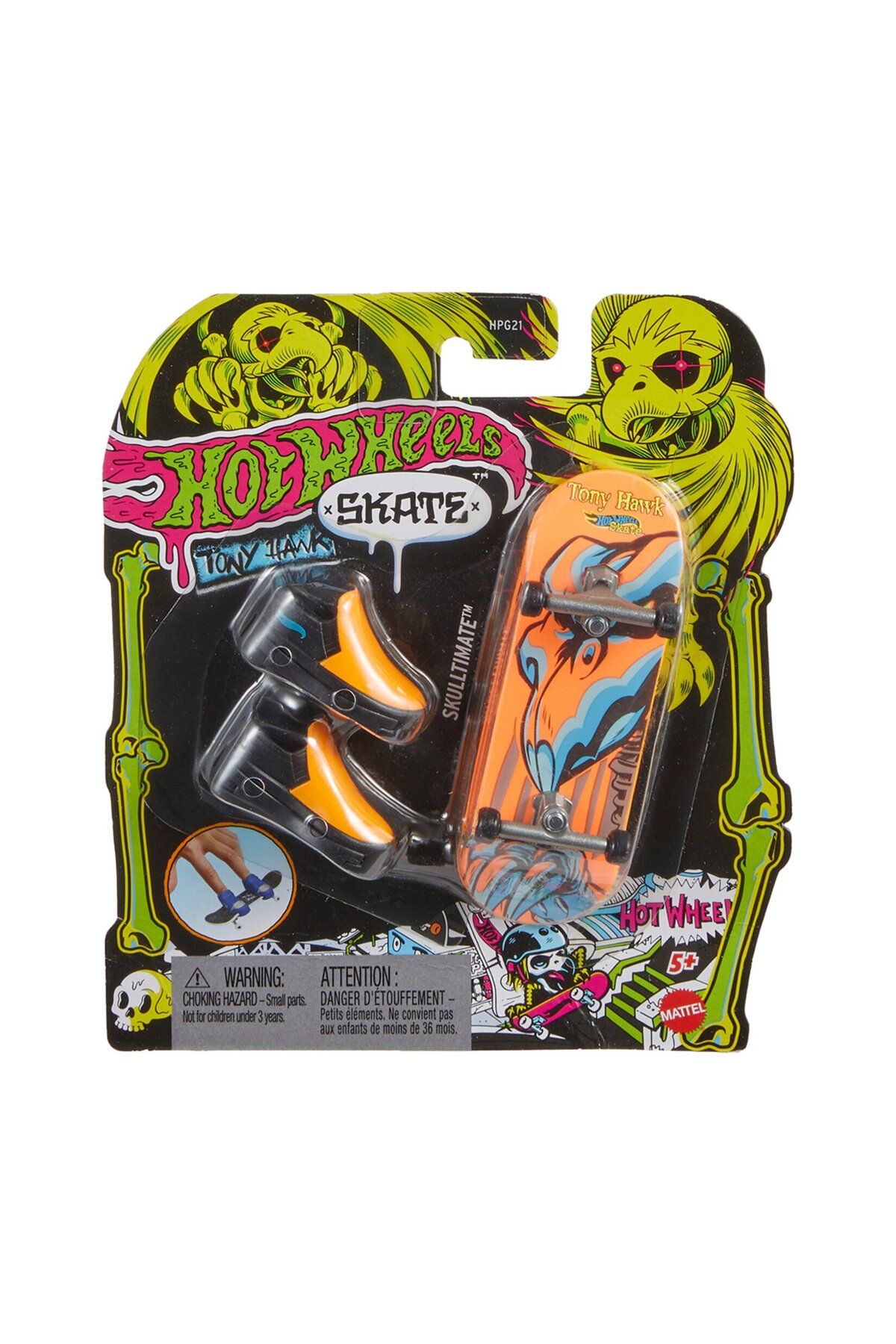 HOT WHEELS Skate Neon Temalı Parmak Kaykay
