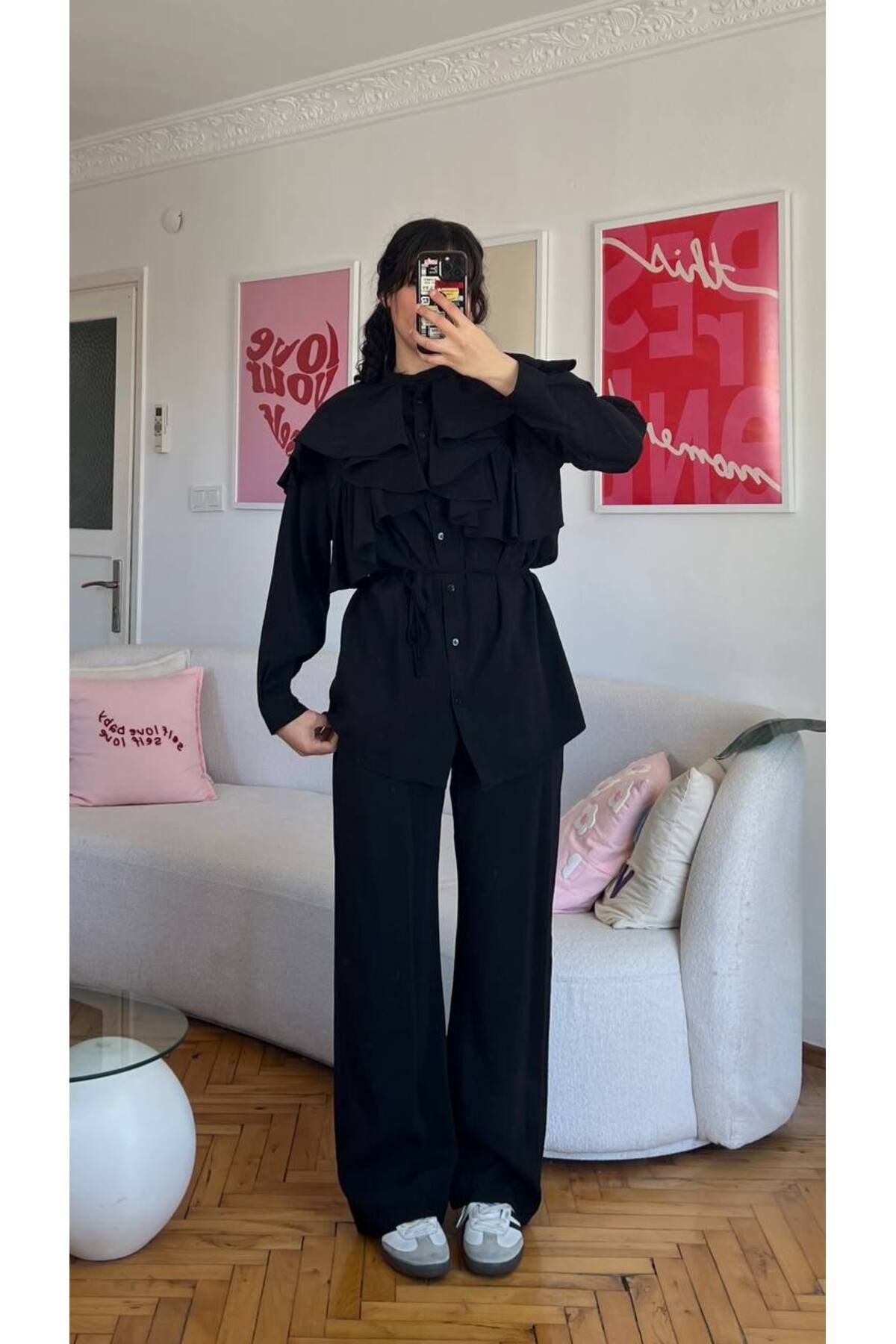 Castivo Fashion Volan Detaylı Takım