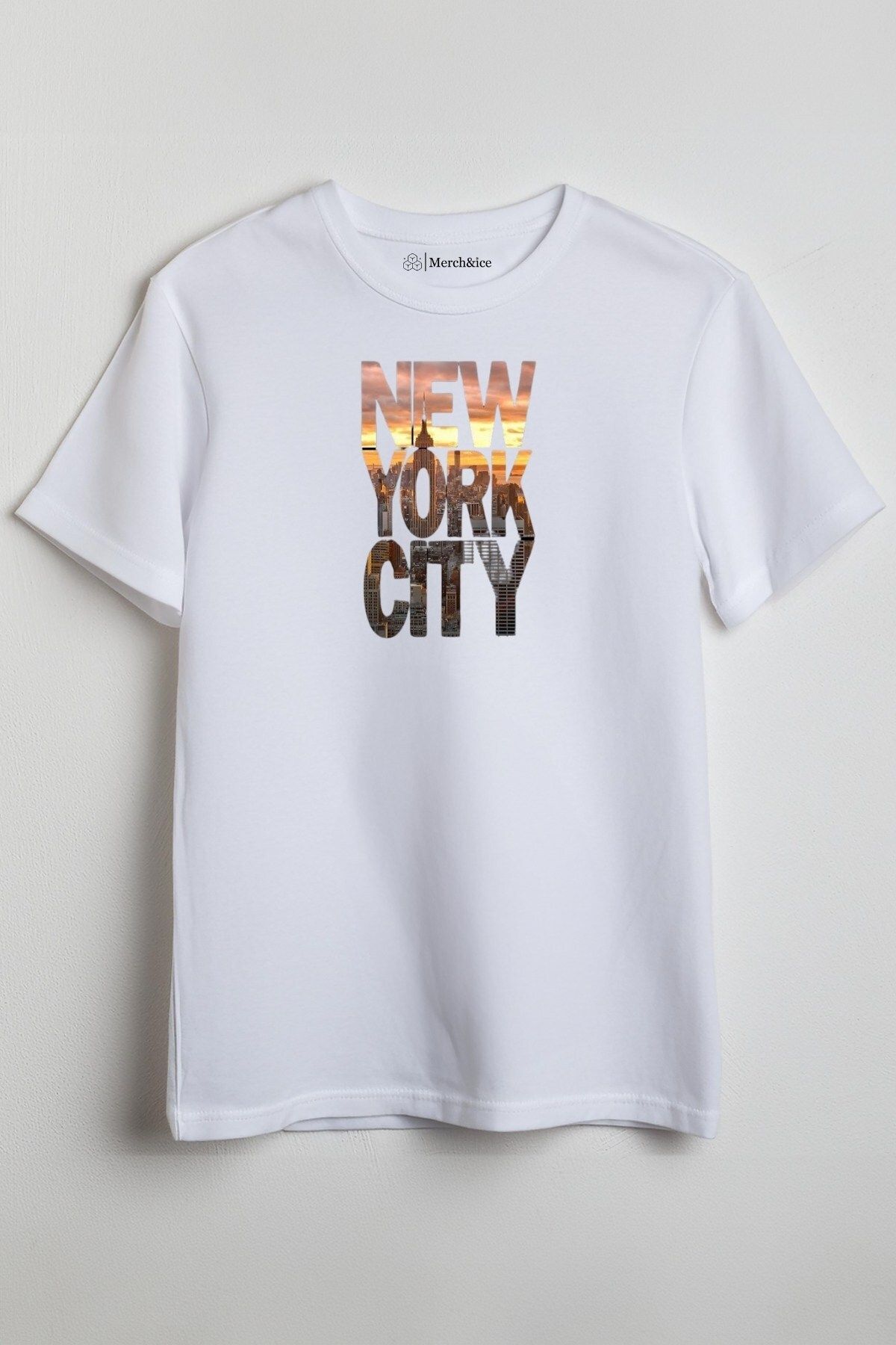 Merch&ice Newyork City Baskılı Unisex T-Shirt